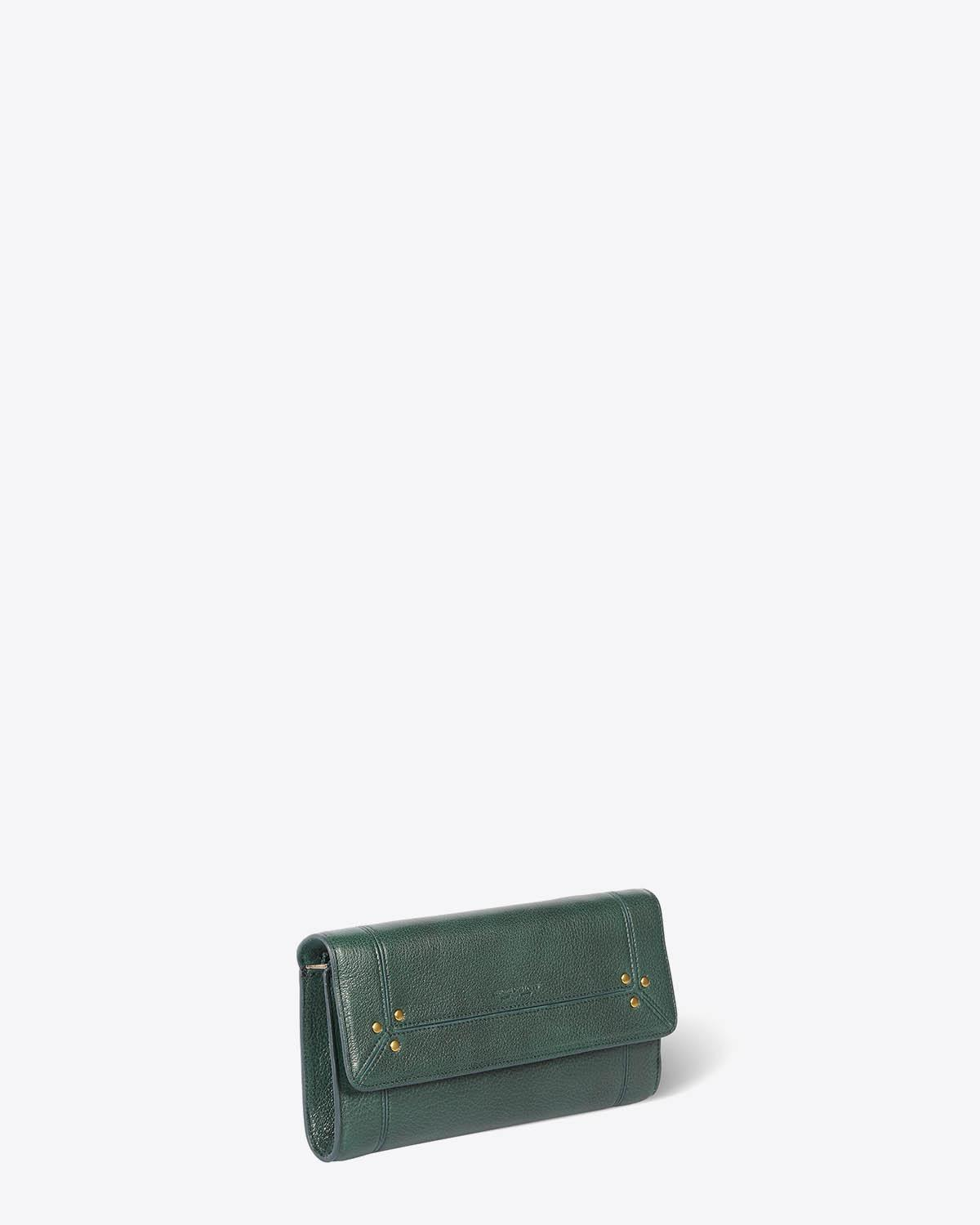 Jérôme Dreyfuss Accessoires Pré-Collection Pif Goatskin Emeraude  