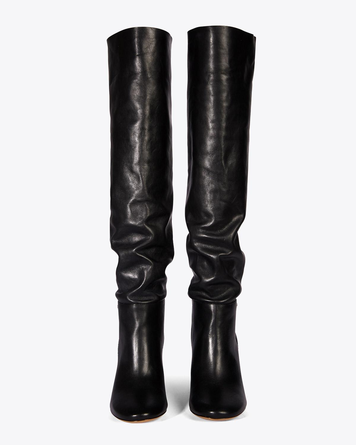 Jérôme Dreyfuss Chaussures Collection Bottes CLEA Haute - Noir  