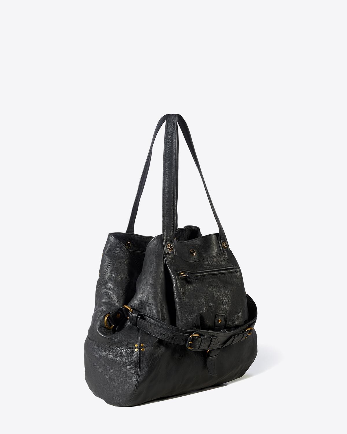 Jérôme Dreyfuss Collection Billy L - Calfskin Noir Brass 