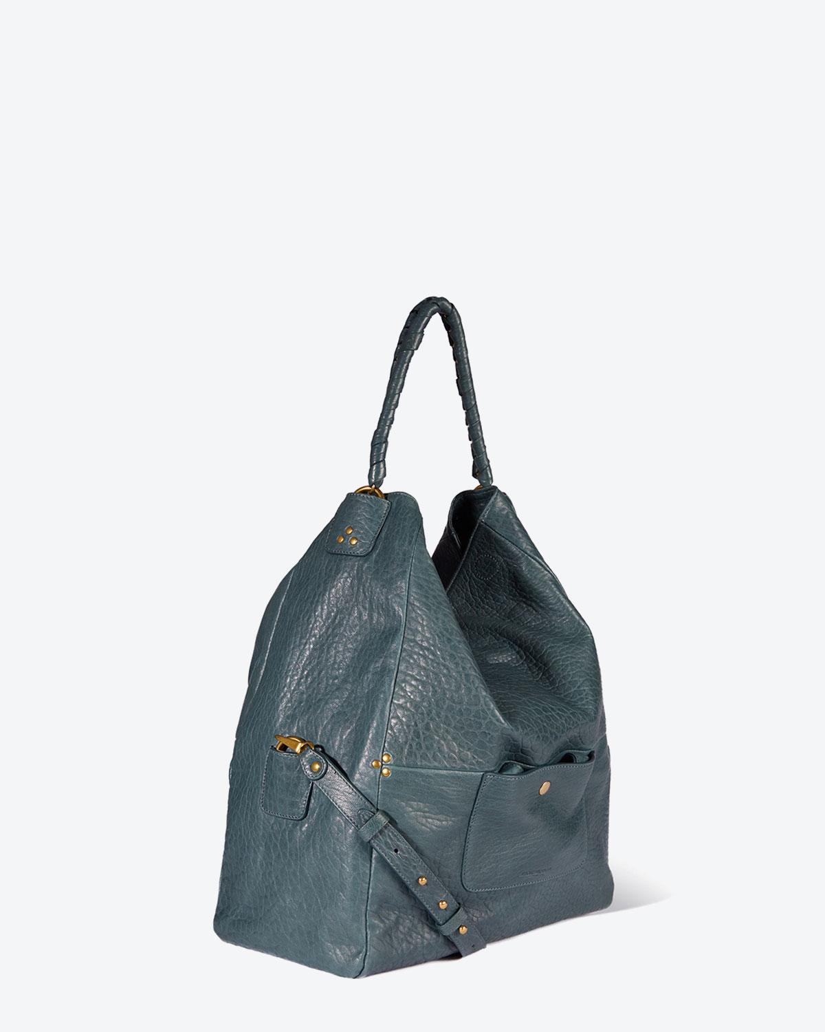 Jérôme Dreyfuss Collection Gaspard - Bubble Lambskin Canard  
