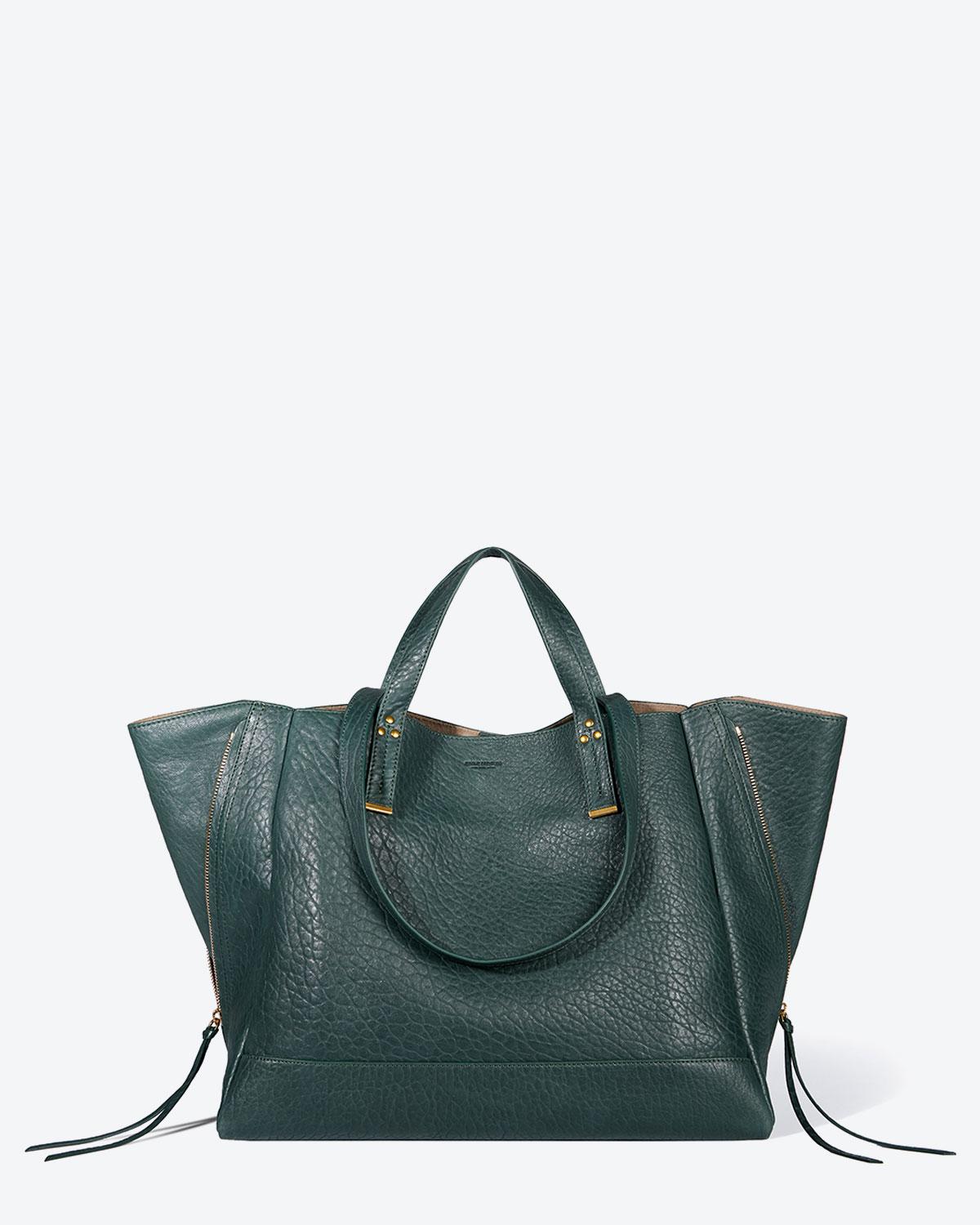 Jérôme Dreyfuss Collection Georges L - Bubble Lambskin Canard  