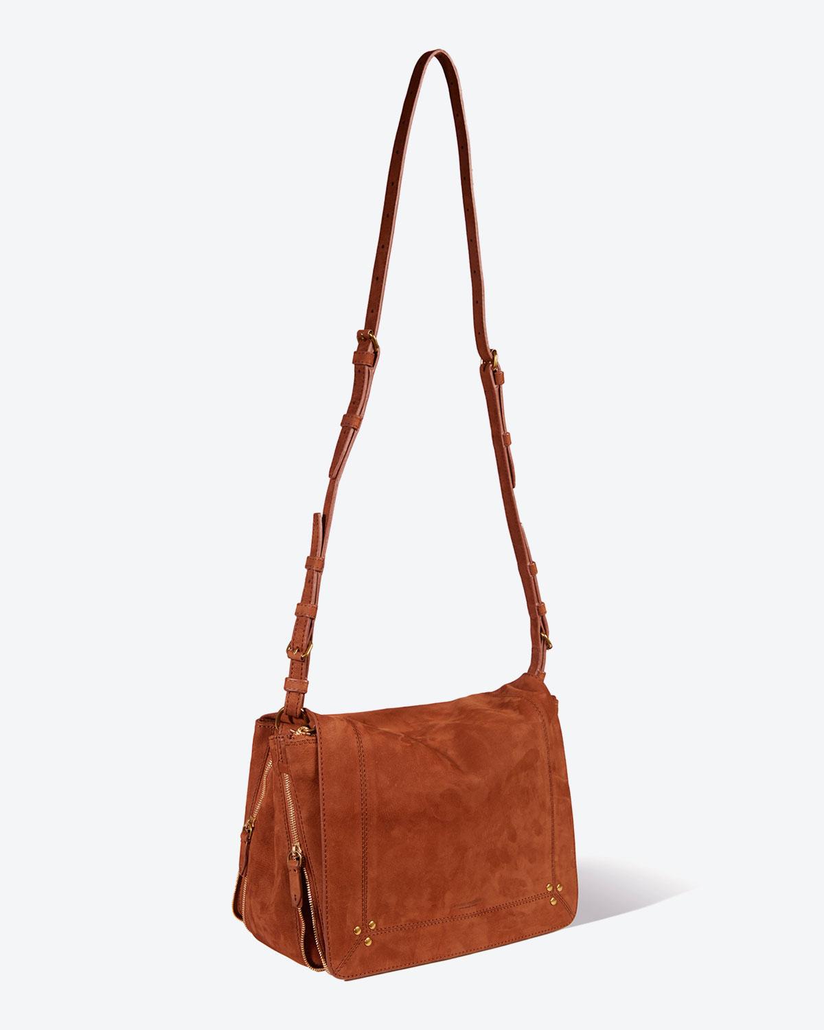 Jérôme Dreyfuss Collection Igor - Goatskin Nubuck Caramel  