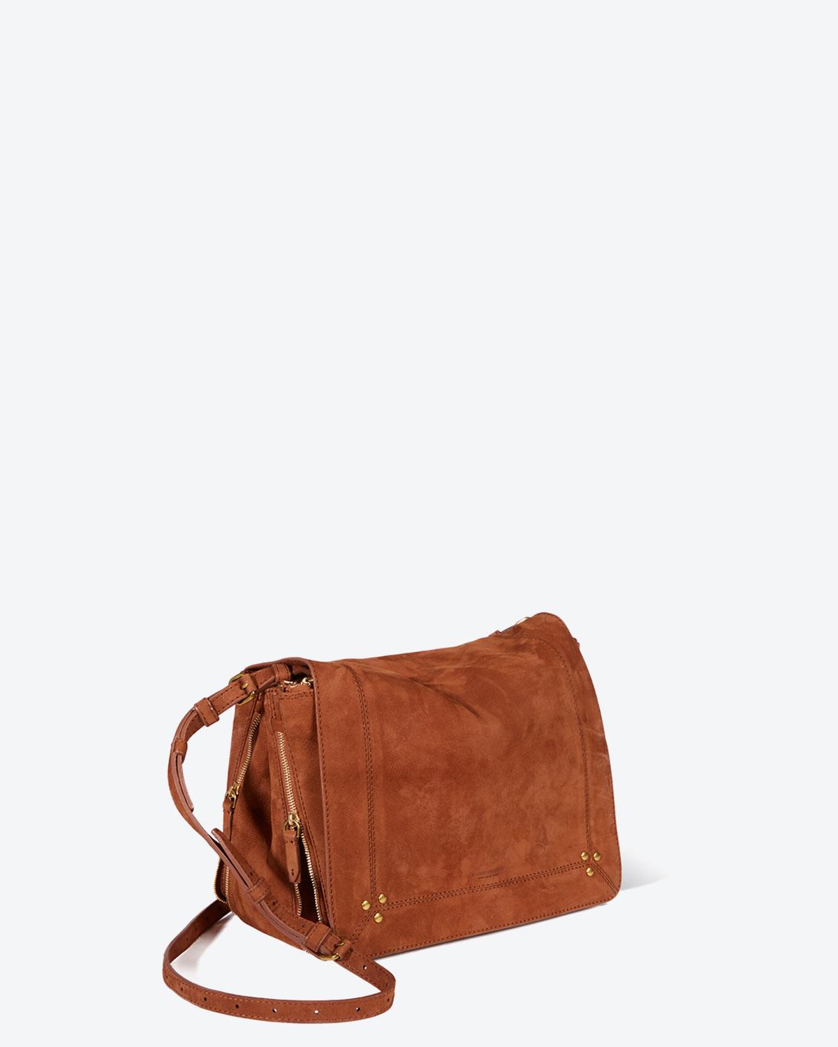 Jérôme Dreyfuss Collection Igor - Goatskin Nubuck Caramel  
