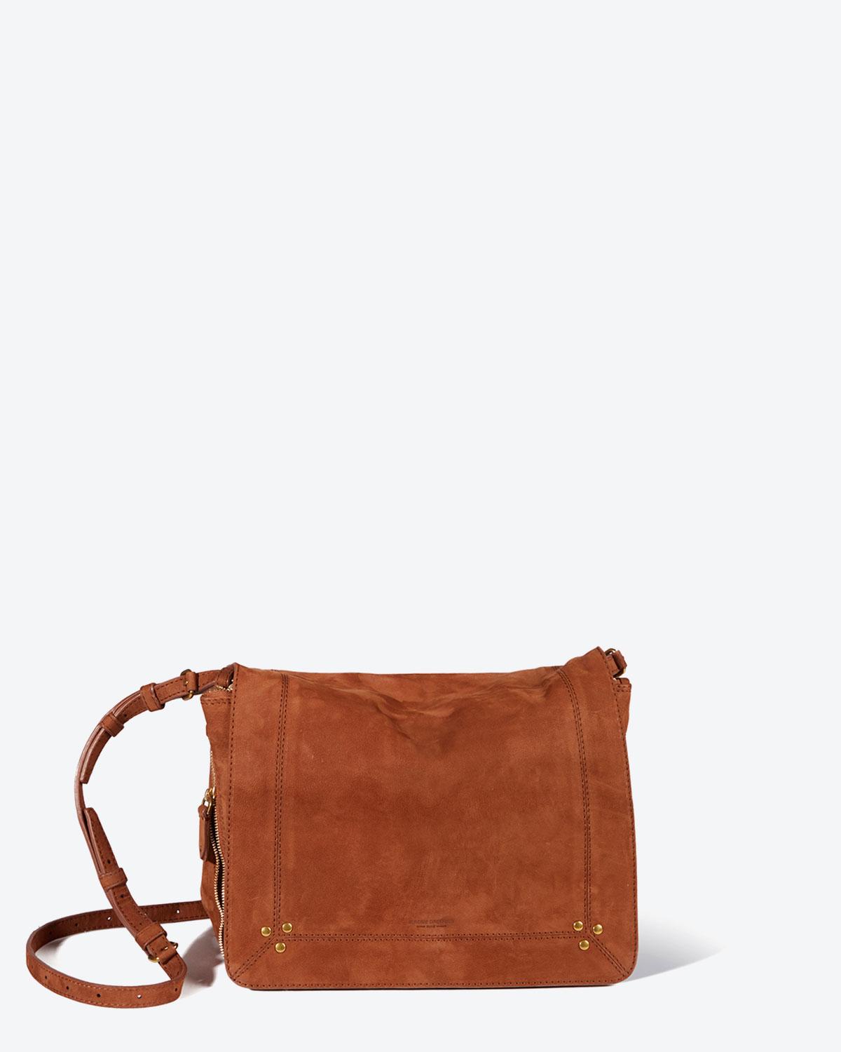 Jérôme Dreyfuss Collection Igor - Goatskin Nubuck Caramel  
