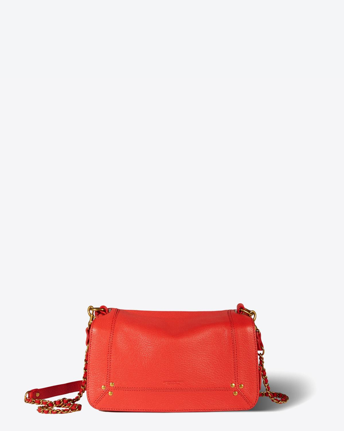 Jérôme Dreyfuss Pré-Collection Bobi Goatskin Rouge  