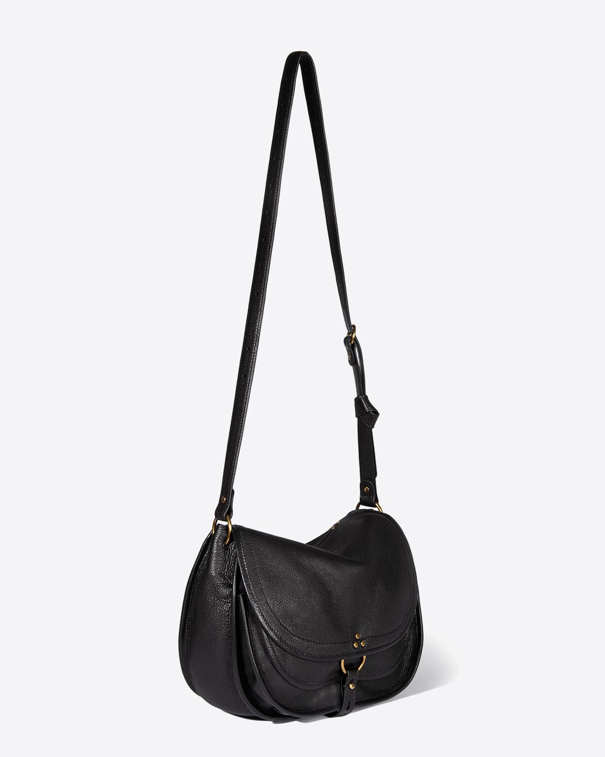 Jérôme Dreyfuss Pré-Collection Félix L - Calfskin Noir Brass  