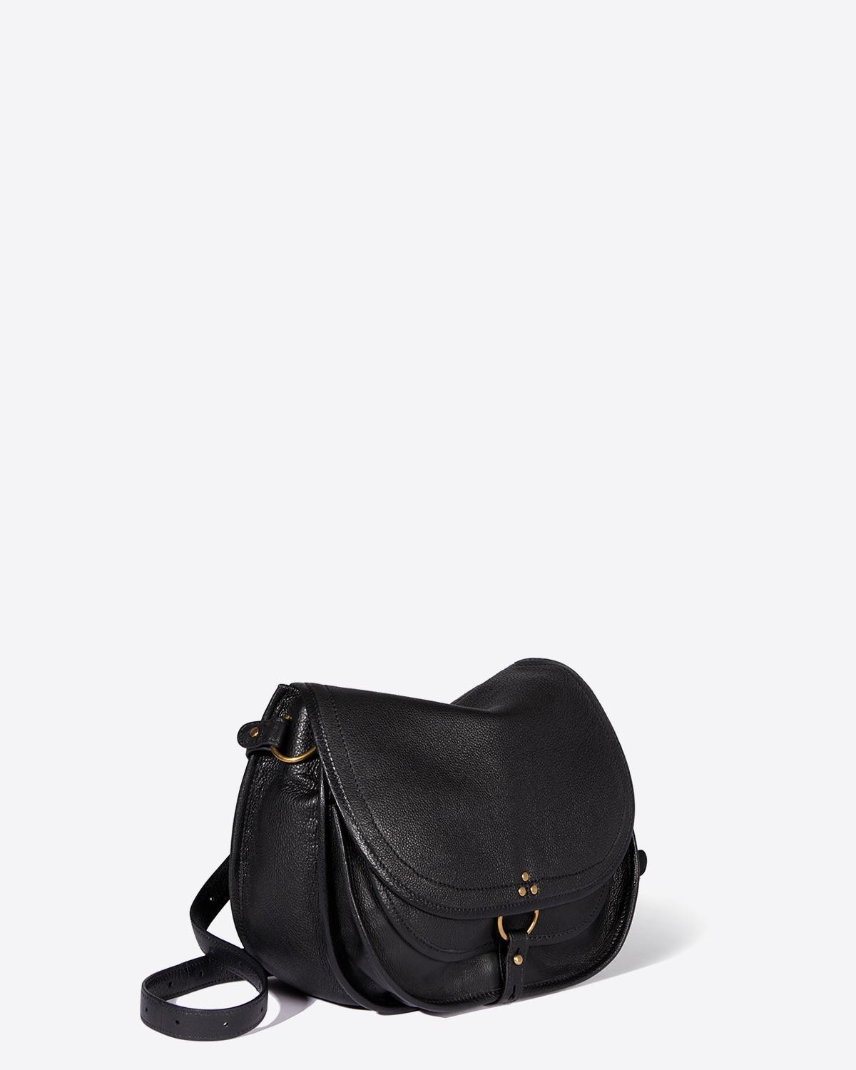 Jérôme Dreyfuss Pré-Collection Félix L - Calfskin Noir Brass  