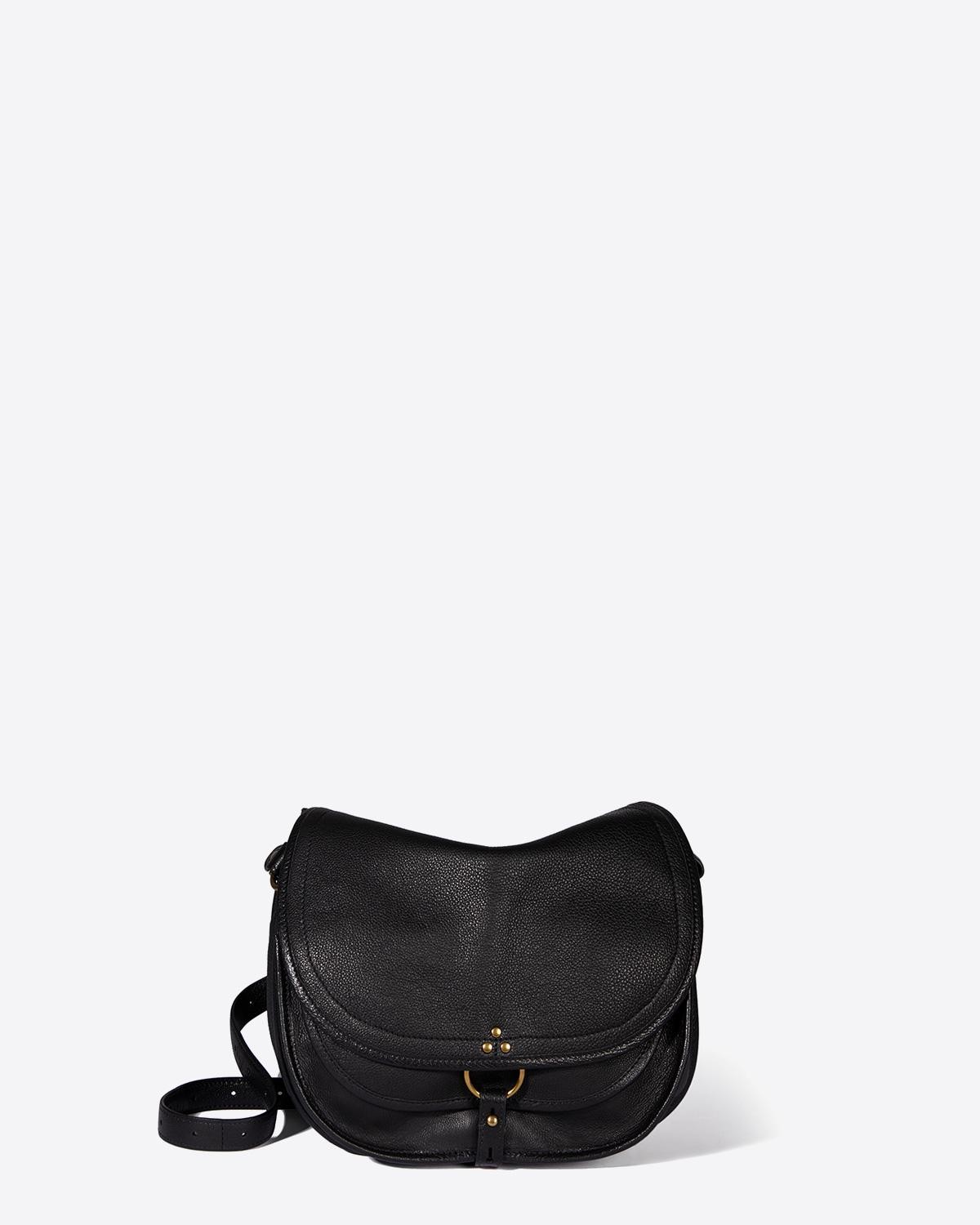 Jérôme Dreyfuss Pré-Collection Félix L - Calfskin Noir Brass  