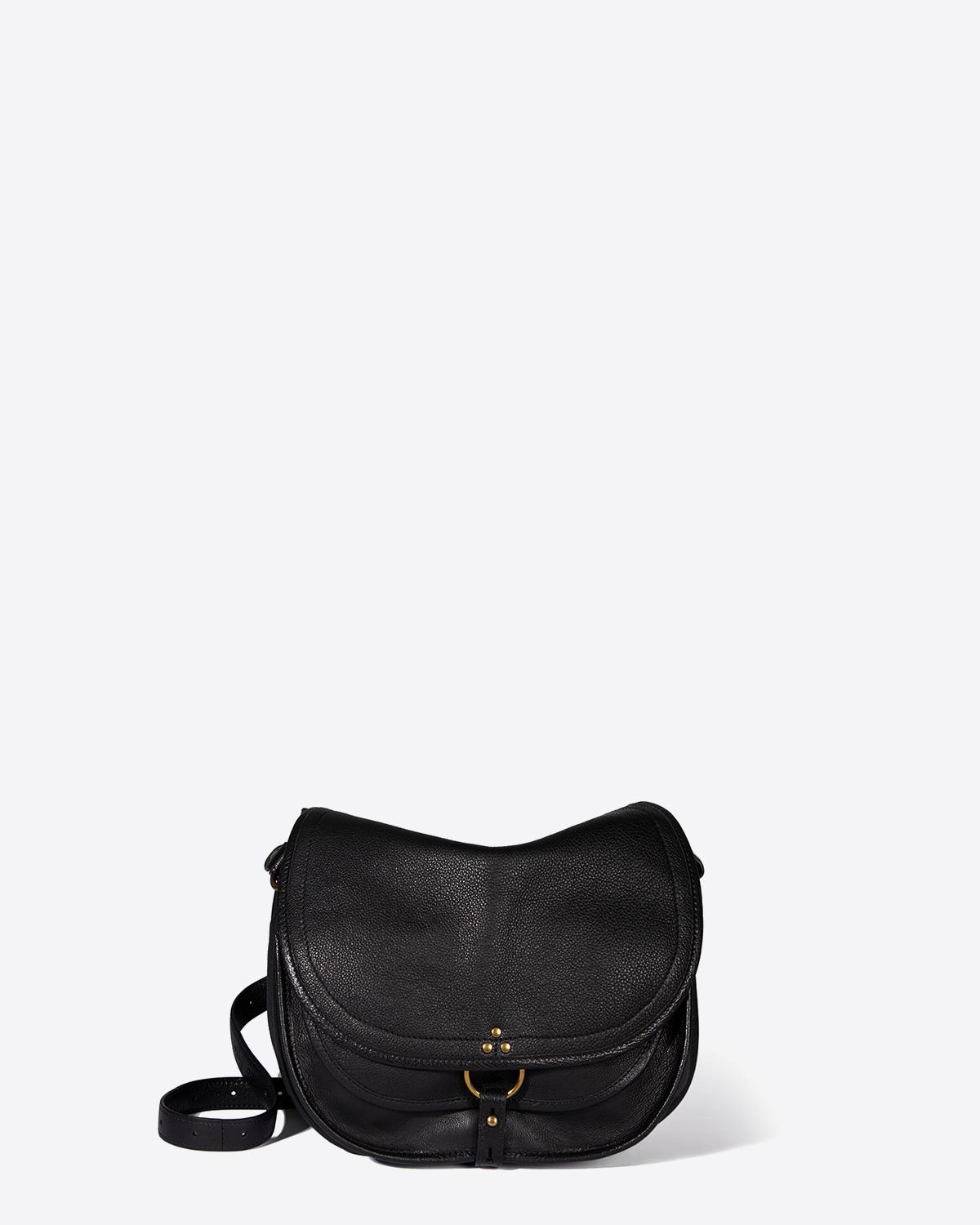 Jérôme Dreyfuss Pré-Collection Félix L - Calfskin Noir Brass  