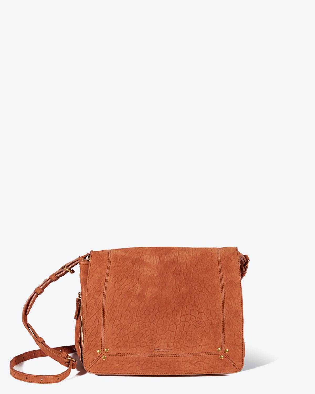 Jérôme Dreyfuss Pré-Collection Igor Bubble Lambskin - Poncé Camel  