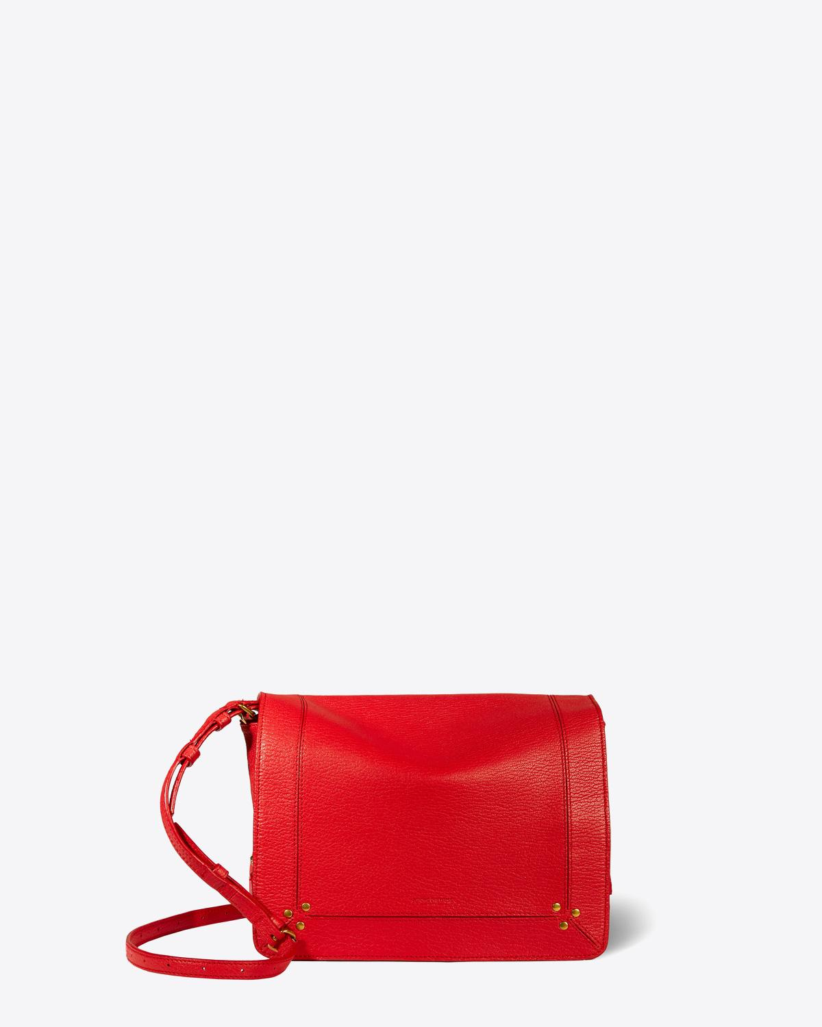 Jérôme Dreyfuss Pré-Collection Igor Goatskin Rouge  