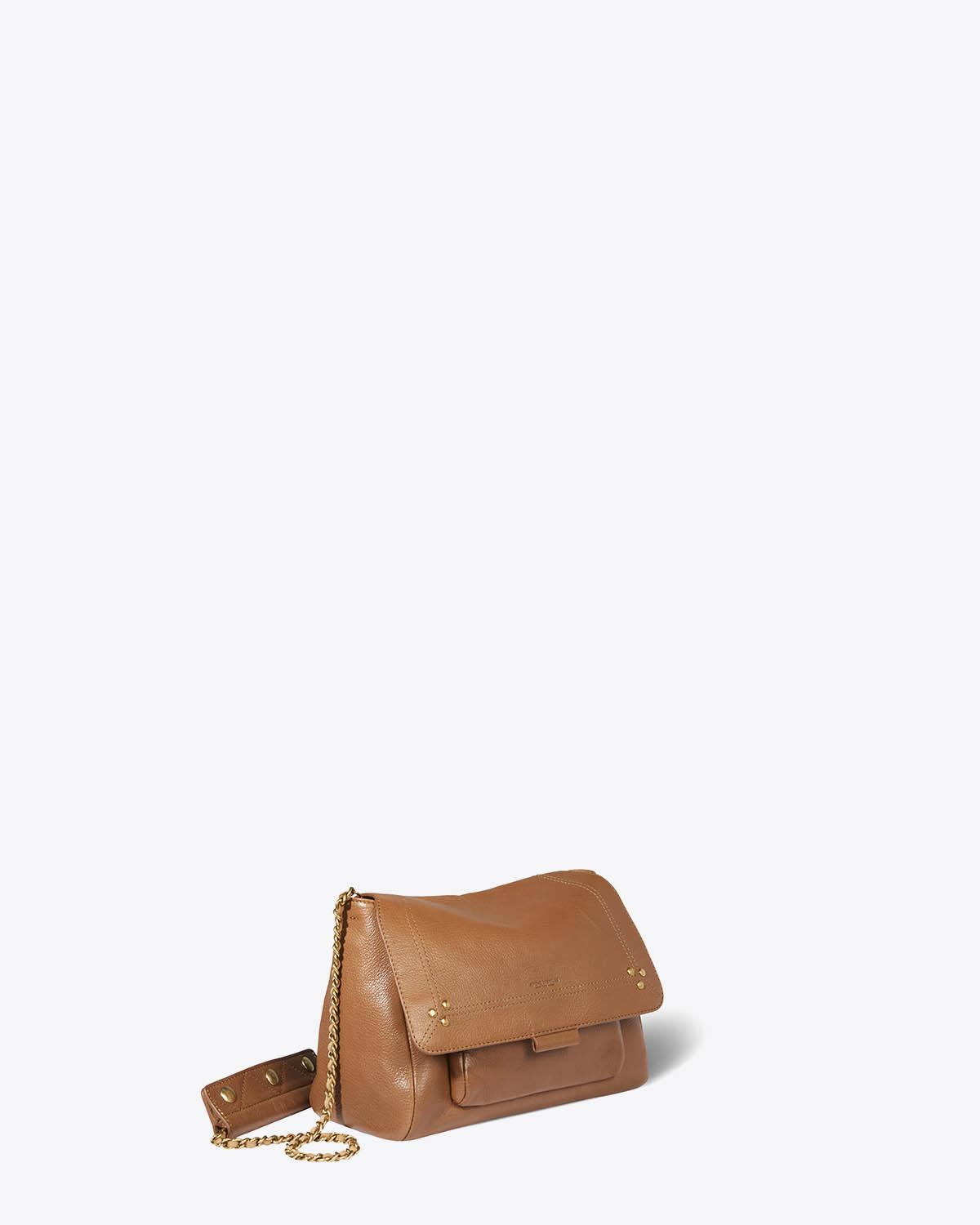 Jérôme Dreyfuss Pré-Collection Lulu M Goatskin Tabac  