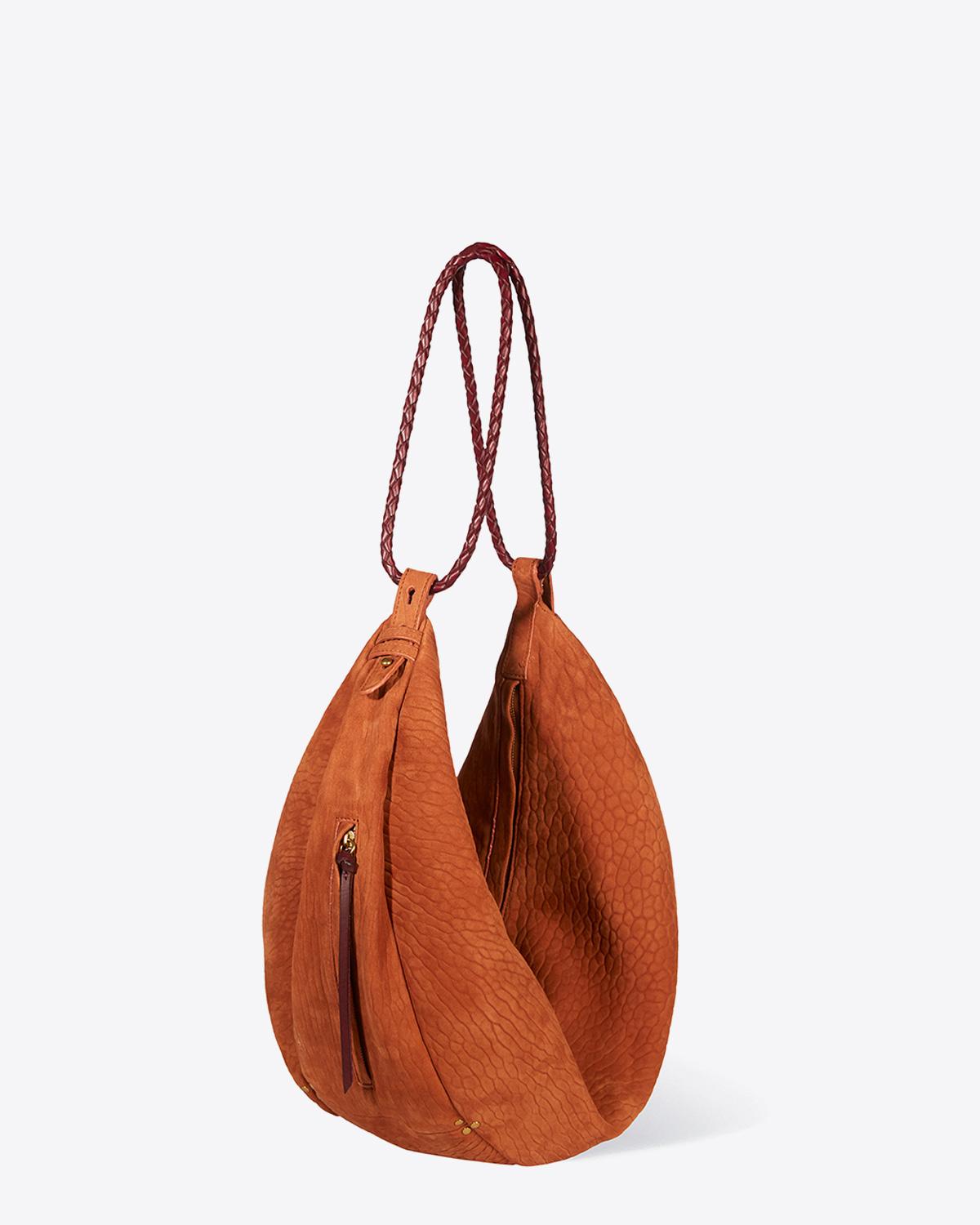Jérôme Dreyfuss Pré-Collection Willy L Bubble Lambskin Poncé Camel