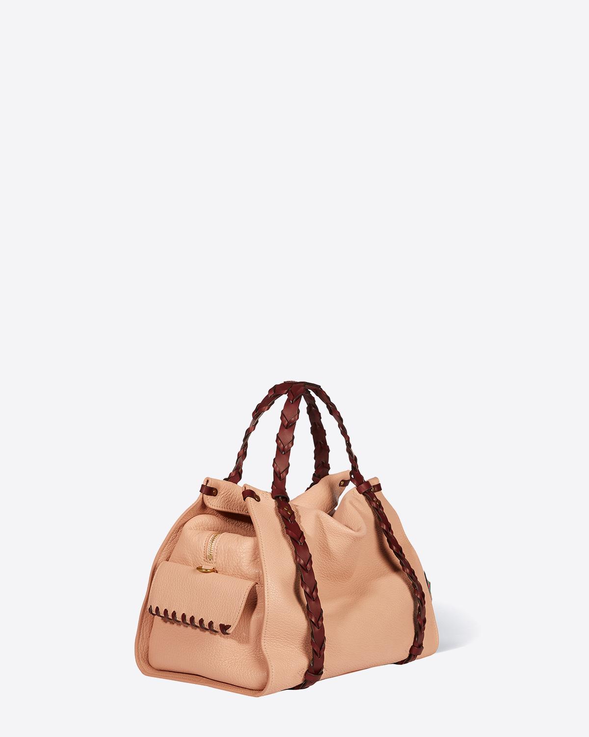 Jérôme Dreyfuss Pré-Collection Yannick - Goatskin Rose  