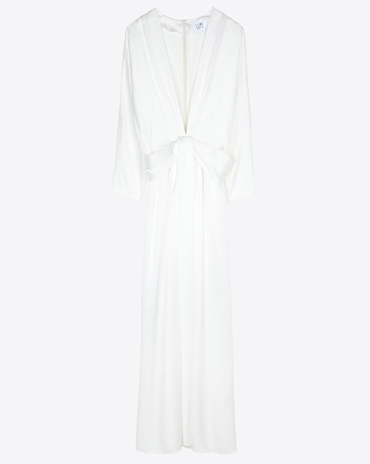 Lupe Robe GINA - Blanc  