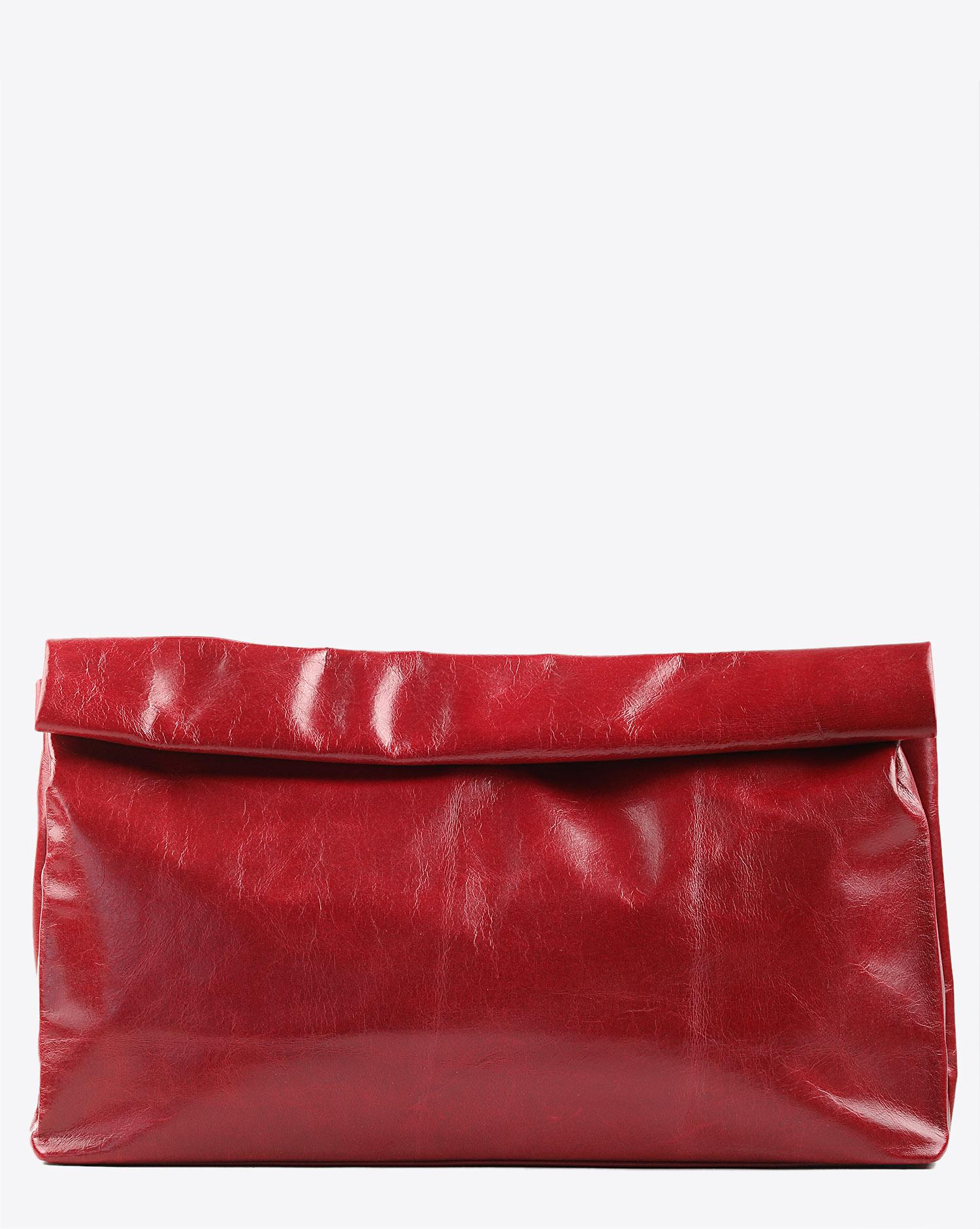 Marie Turnor Dinner Clutch - Red  