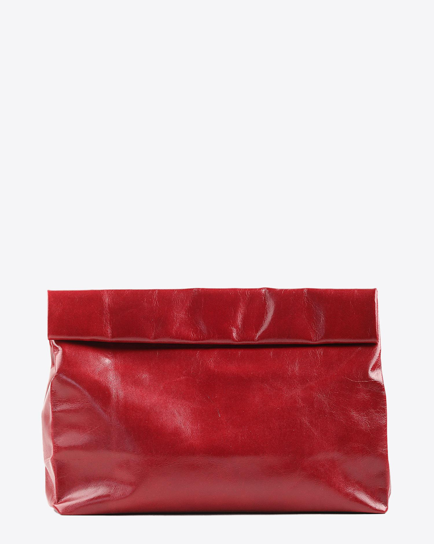 Marie Turnor Lunch Clutch - Red  