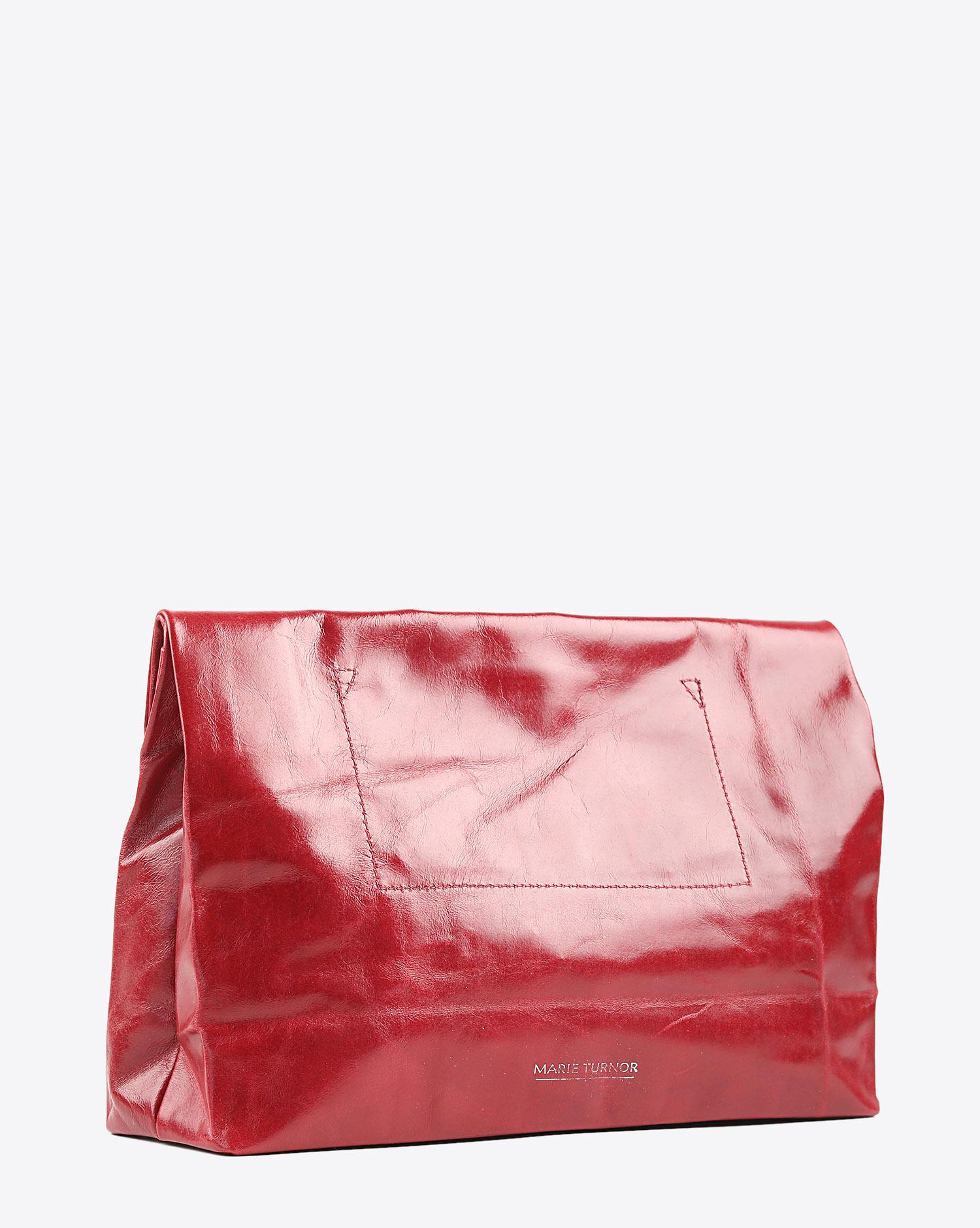 Marie Turnor Lunch Clutch - Red  