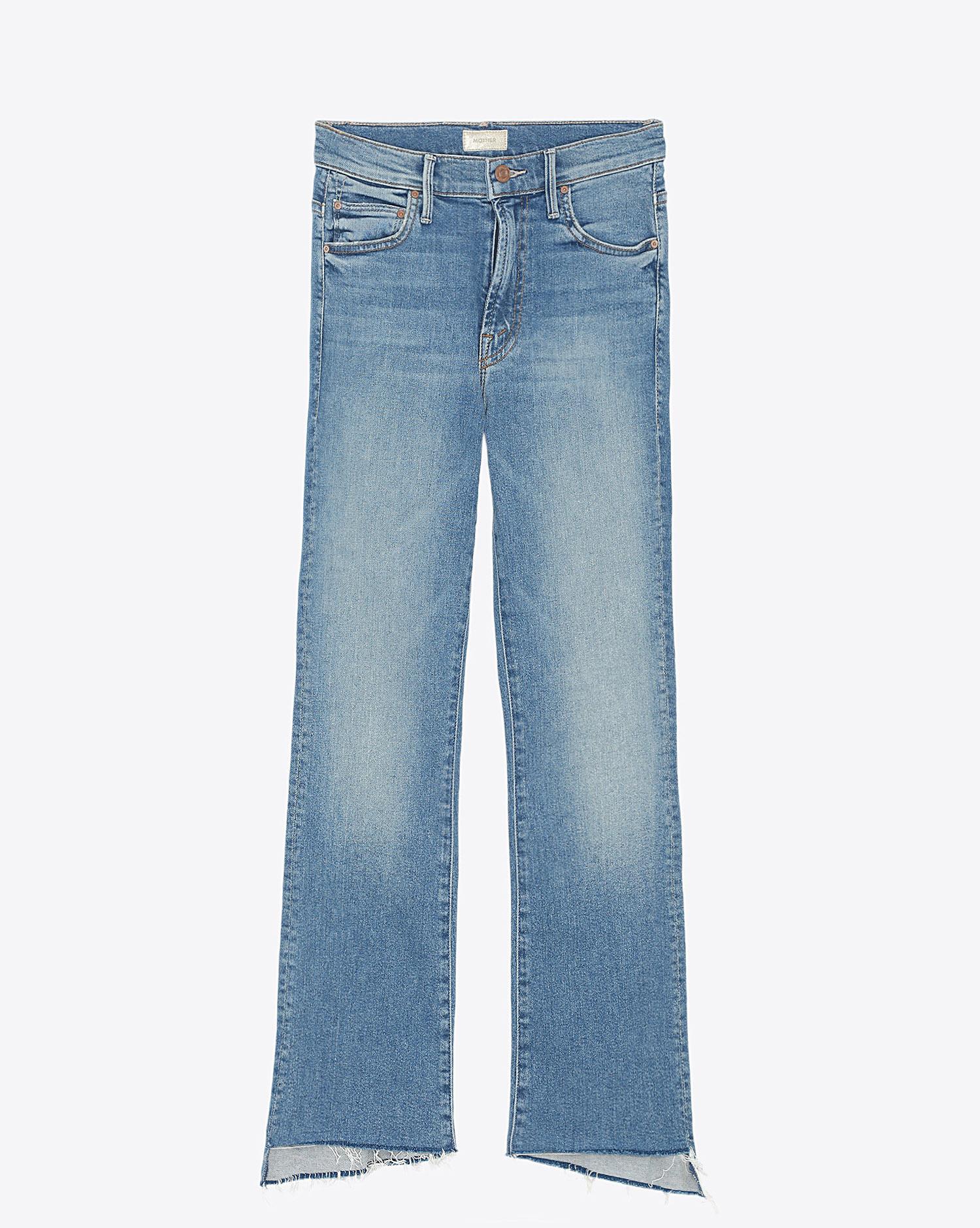 Mother Denim Insider Crop Step Fray Jean - Shoot To Thrill  