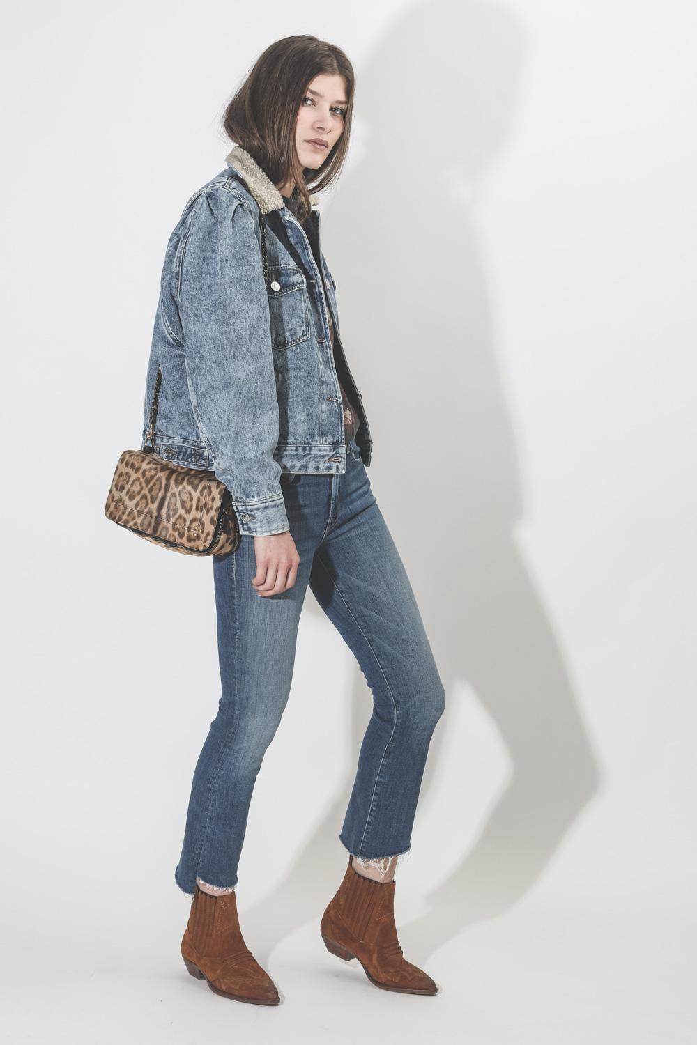 Mother Denim Pré-Collection The Insider Crop Step Fray - Wild Game  