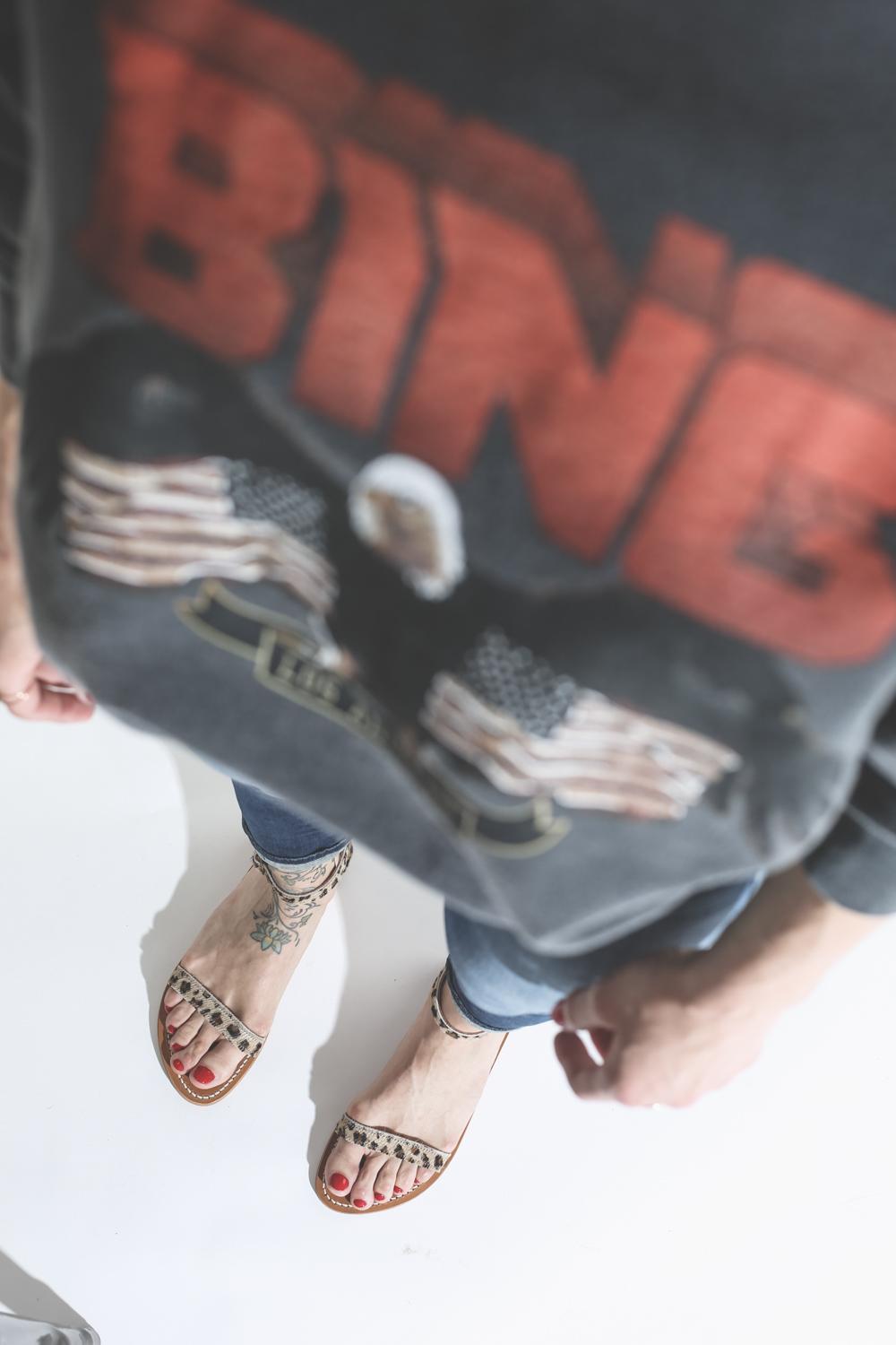 Mother Denim The Looker Cropped Skinny - On The Edge  