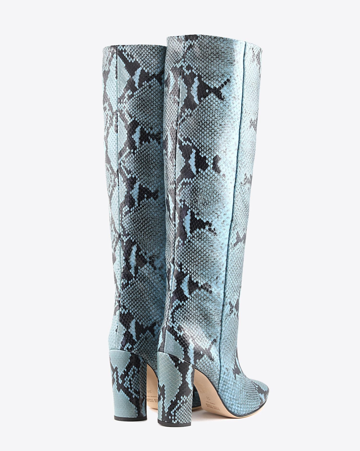 Paris Texas Pr Collection Bottes effet Serpent Jeans pour Femme