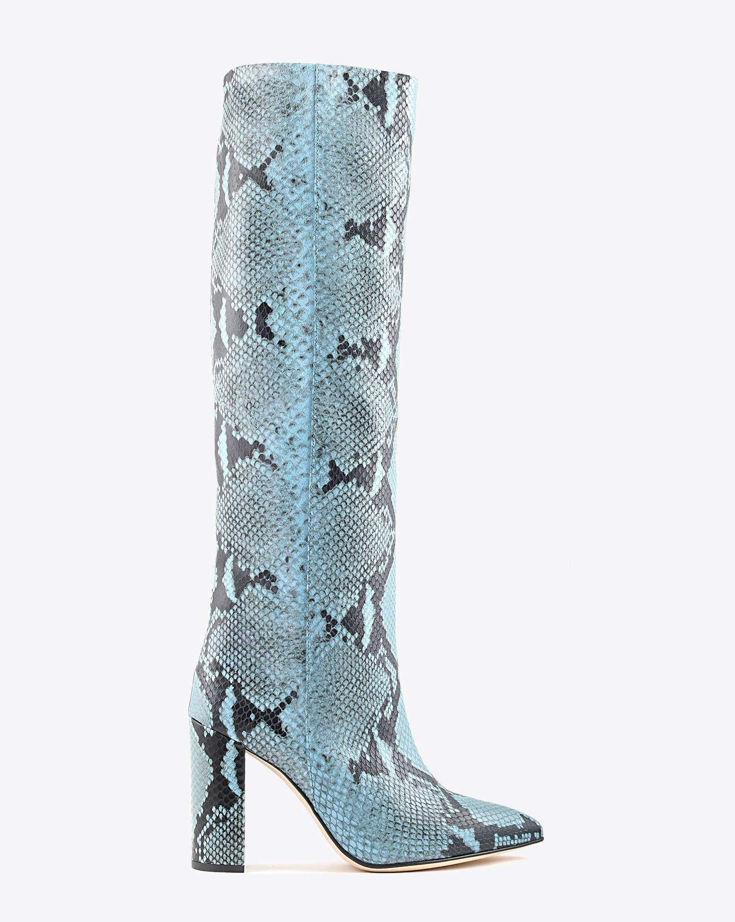 Paris Texas Pr Collection Bottes effet Serpent Jeans pour Femme