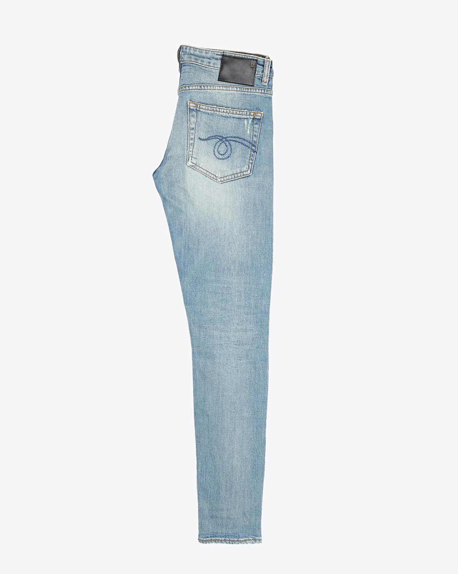 R13 Denim Collection Boy Skinny - Drew Stretch  
