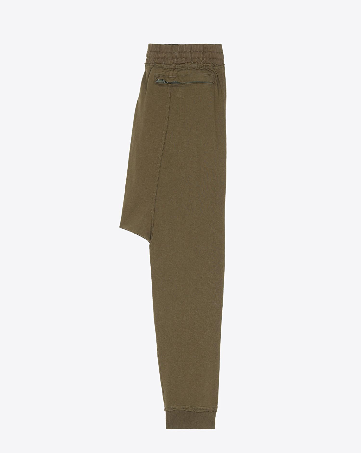R13 Denim Collection Harem Sweatpant - Olive  