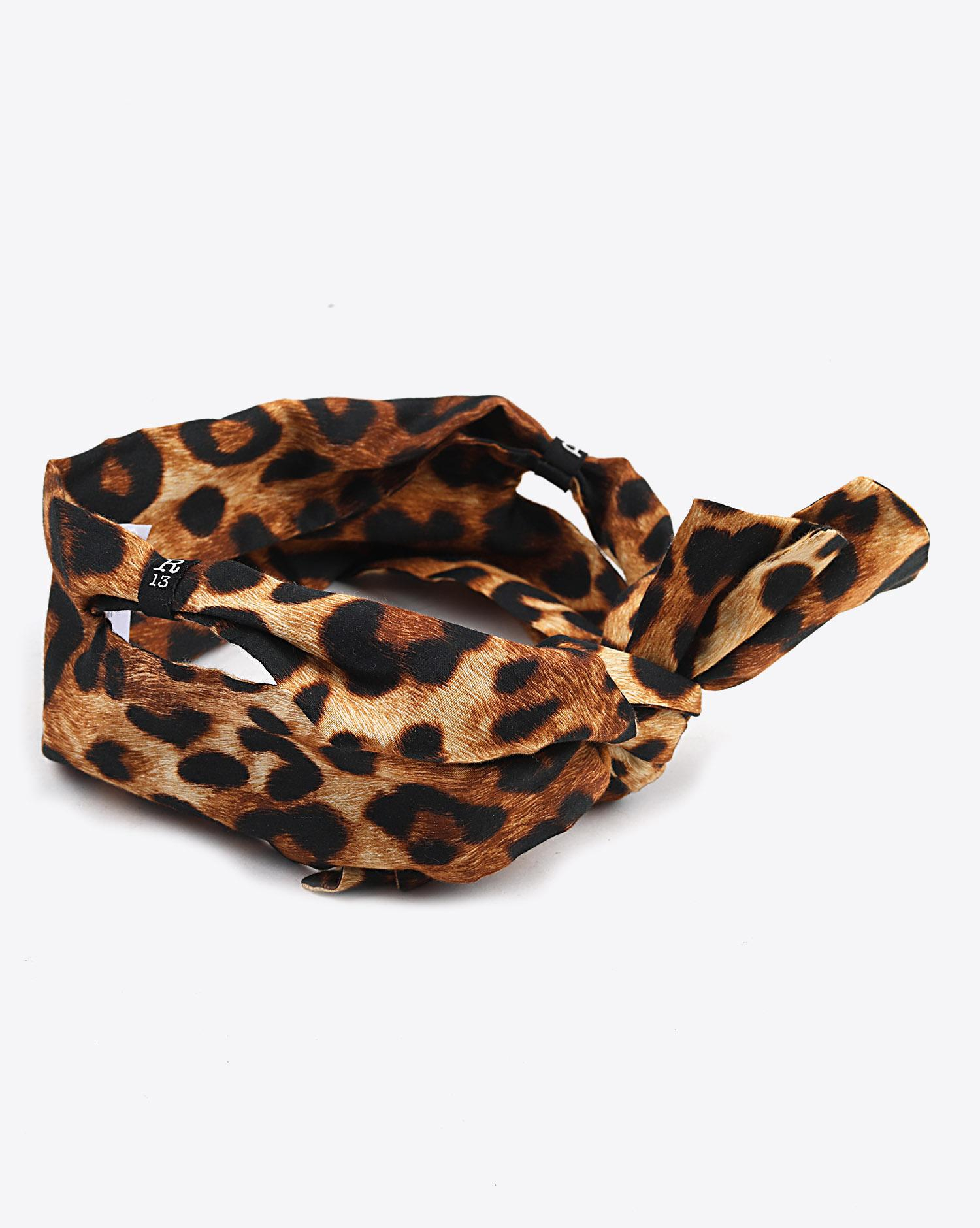 R13 Denim Collection R13 Facescarf - Leopard