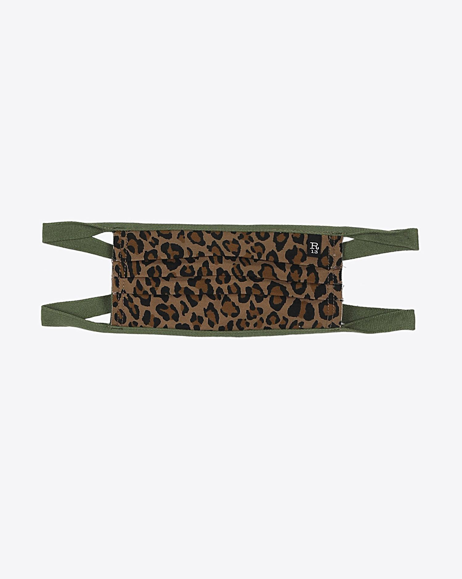 R13 Denim Collection R13 Surplus Mask - Leopard  