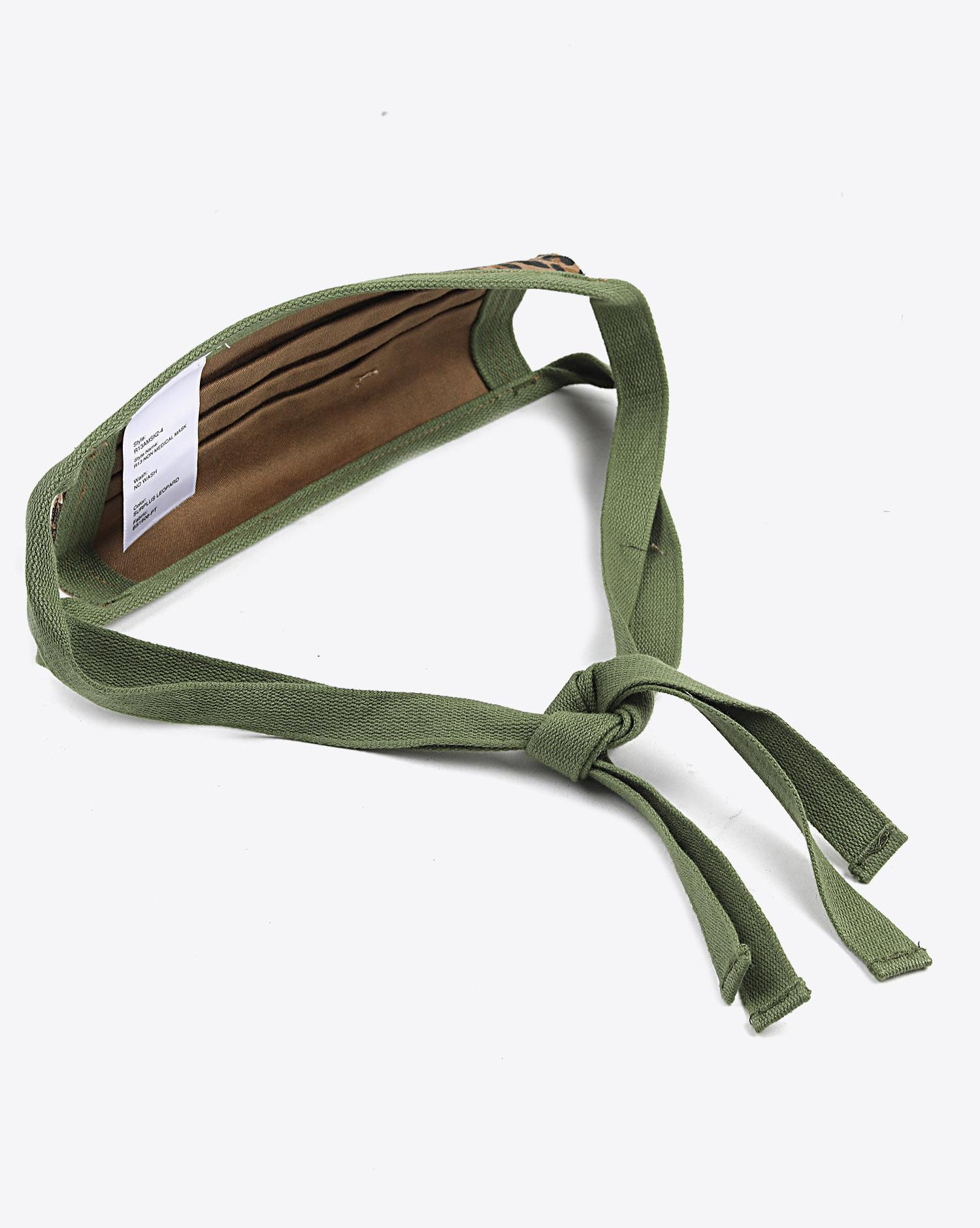 R13 Denim Collection R13 Surplus Mask - Leopard