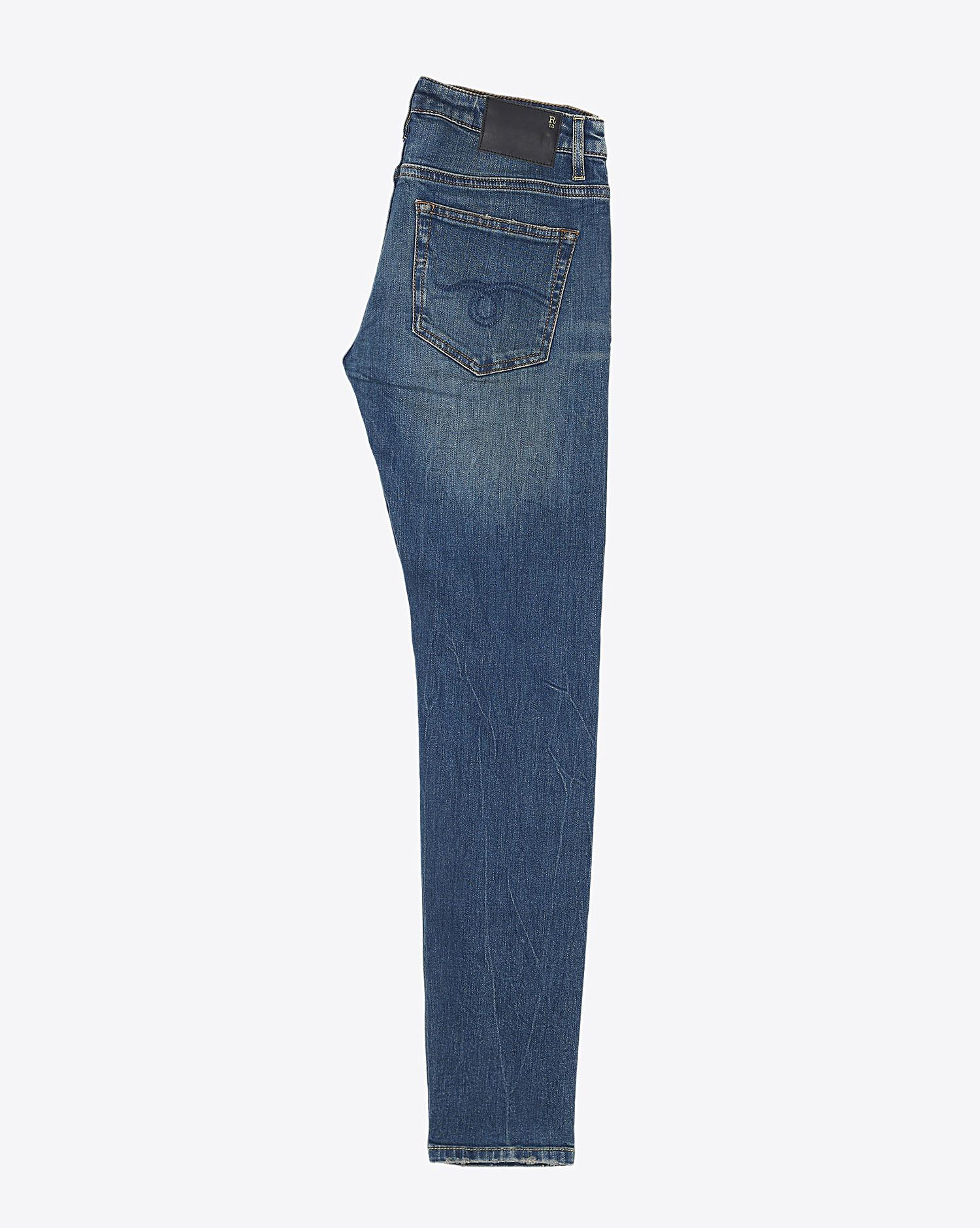 R13 Denim Permanent  Boy Skinny - Kinsley Stretch  