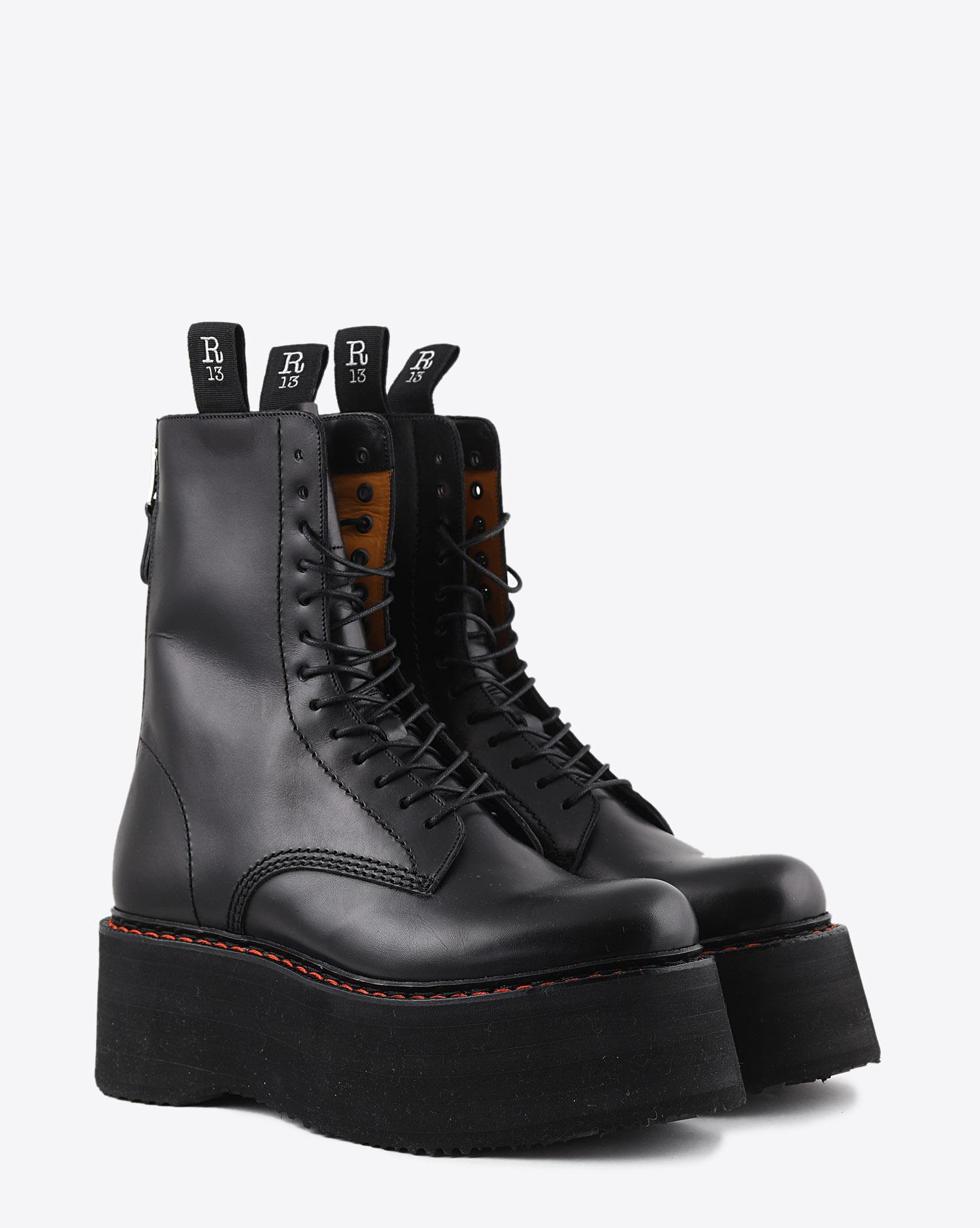R13 platform 2025 combat boots