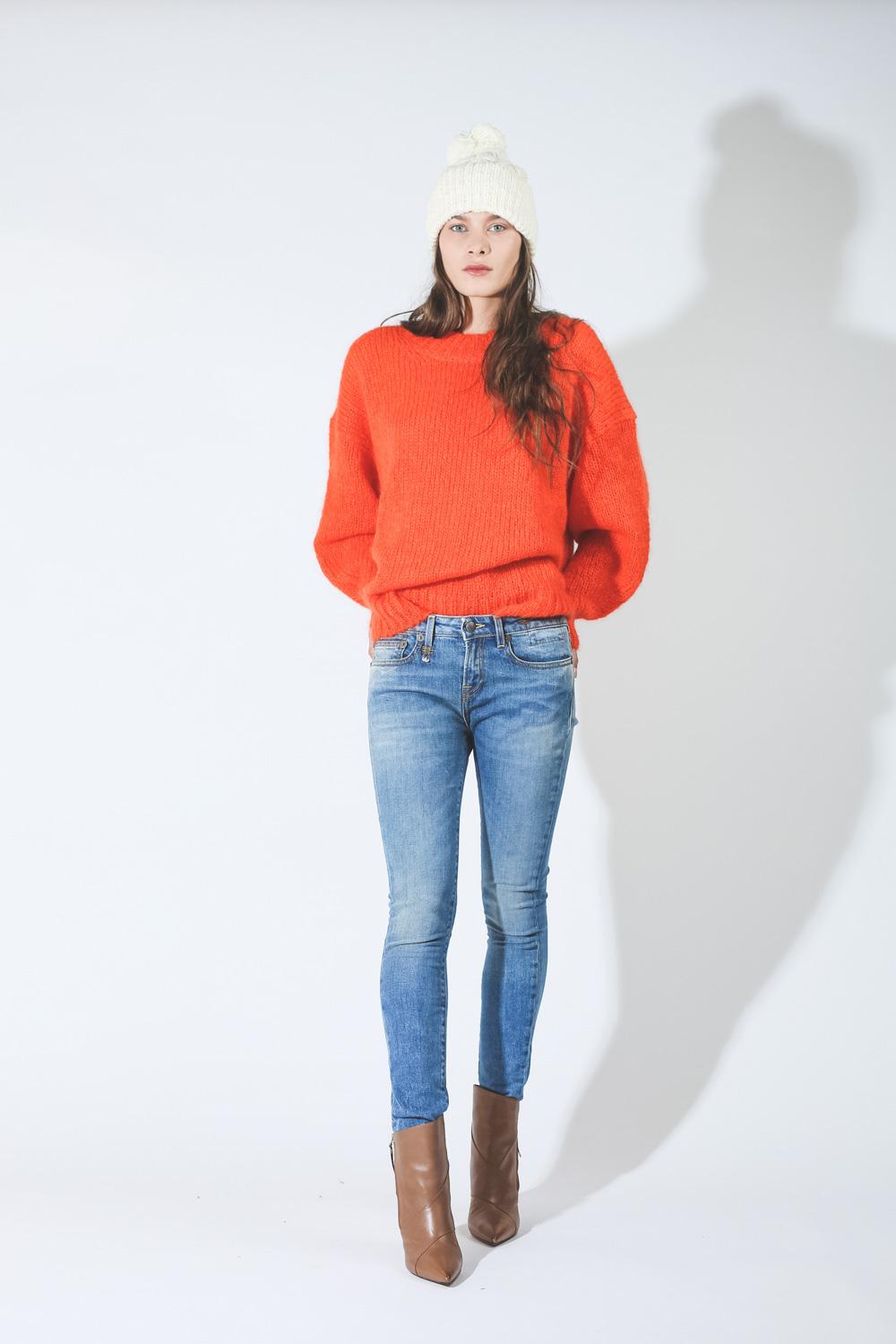 R13 Denim Pré-Collection Alison Skinny - Jasper Stretch  