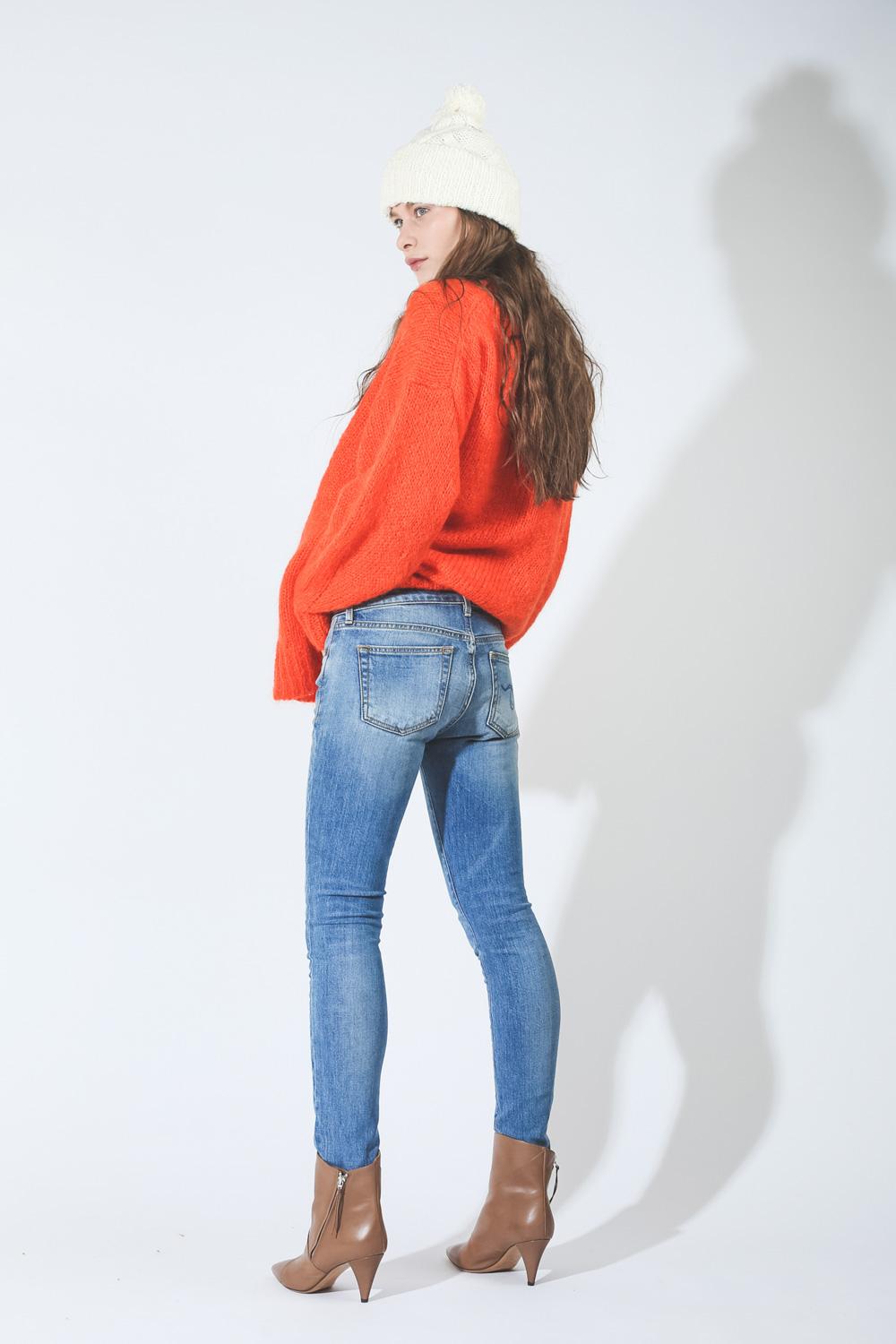 R13 Denim Pré-Collection Alison Skinny - Jasper Stretch