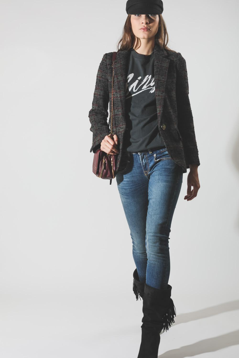 R13 Denim Pré-Collection Boy Skinny - Garson