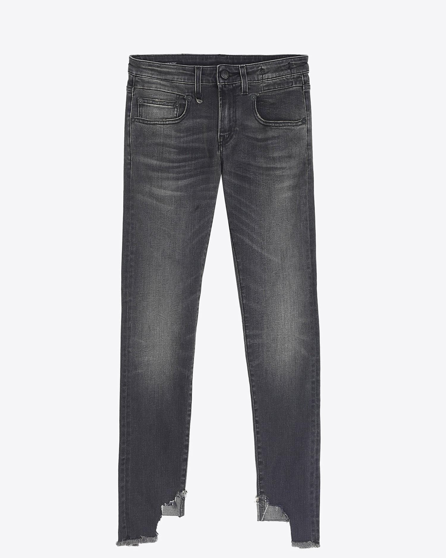R13 Denim Pré-Collection Boy Skinny - Gino Black  