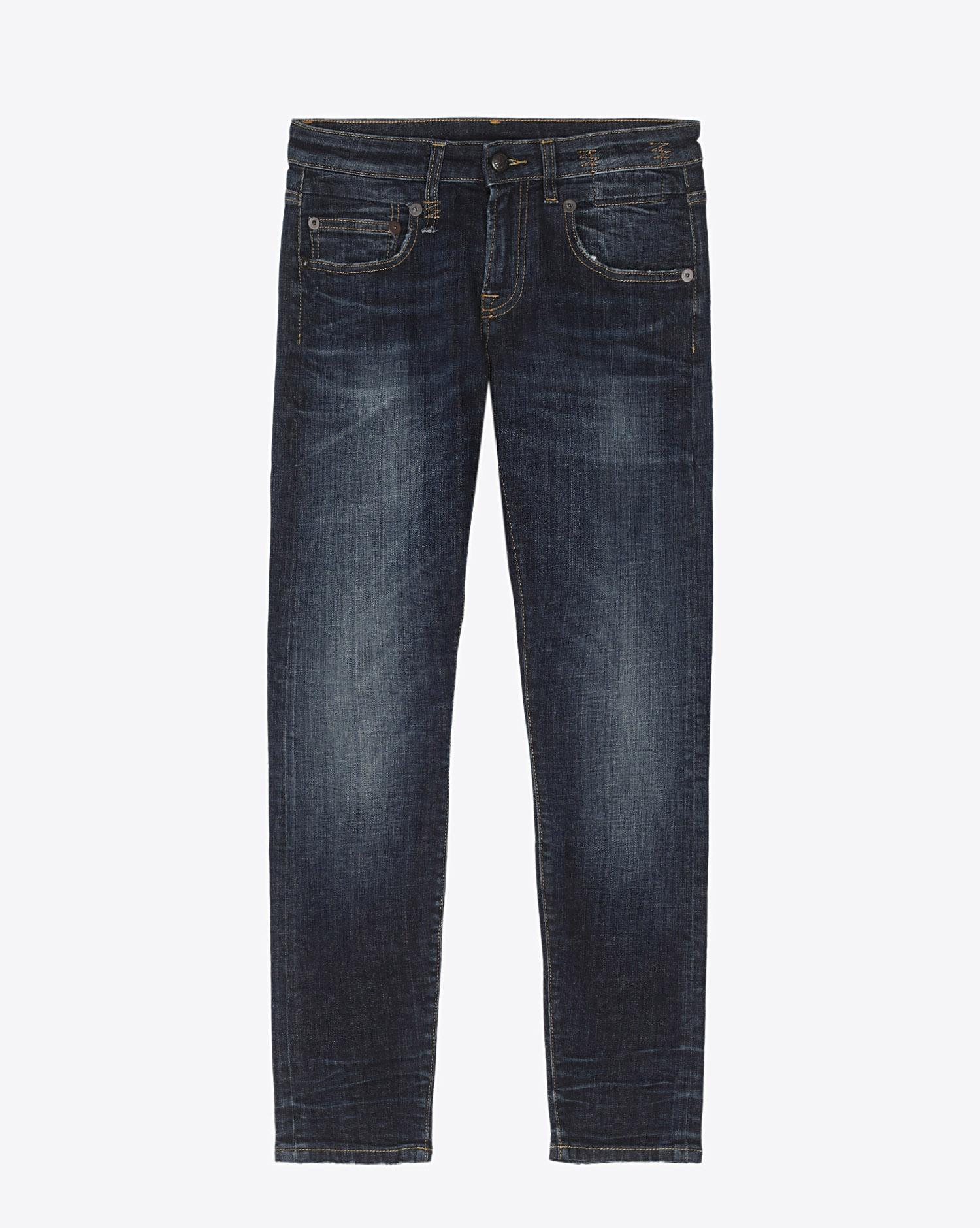 R13 Denim Pré-Collection Boy Skinny - Howell Indigo