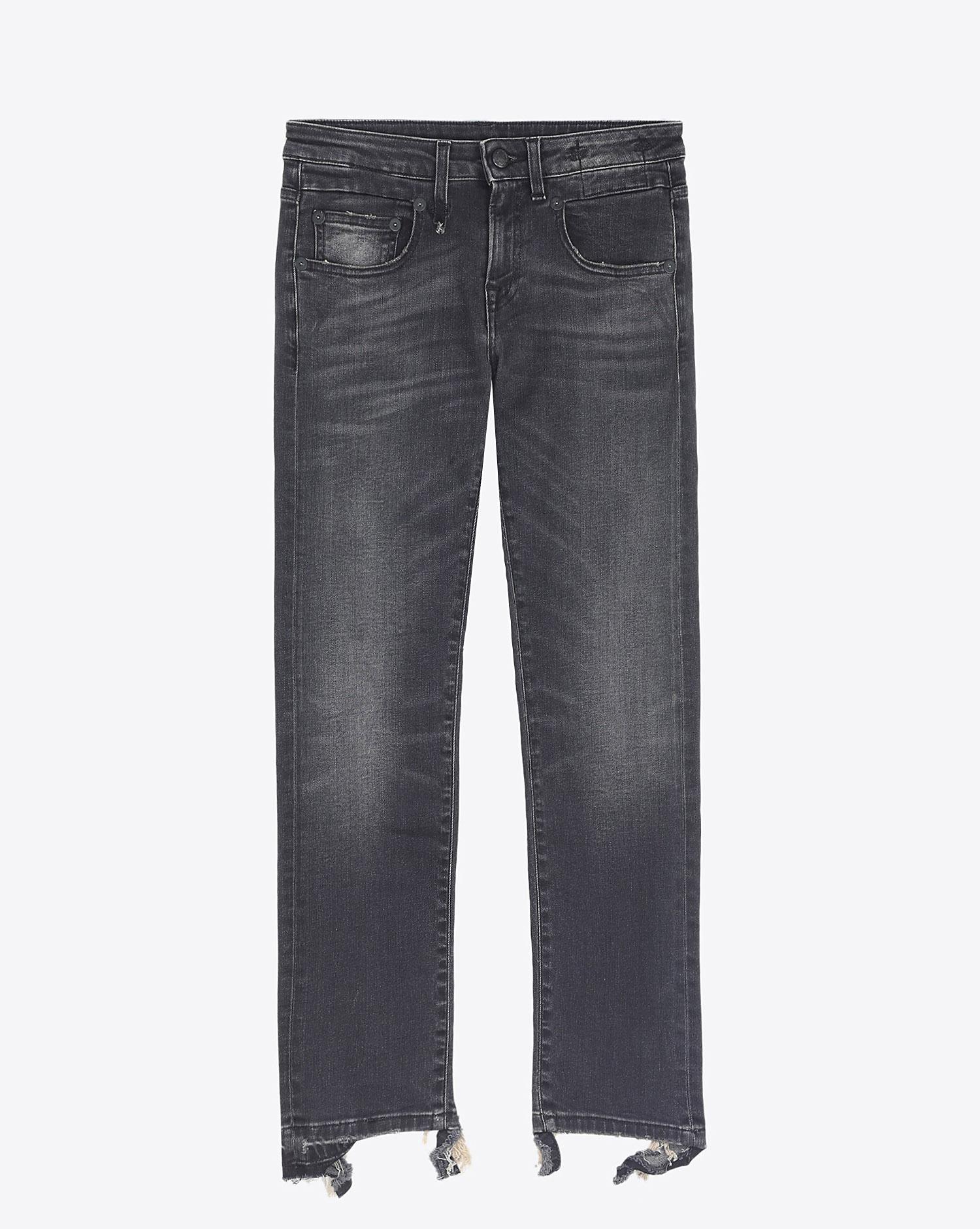 R13 Denim Pré-Collection Boy Straight - Gino Black  