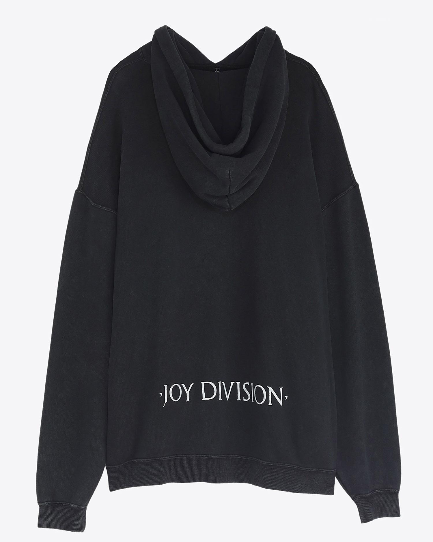 R13 Denim Pré-Collection Joy Division Warsaw Hoodie - Acid Black