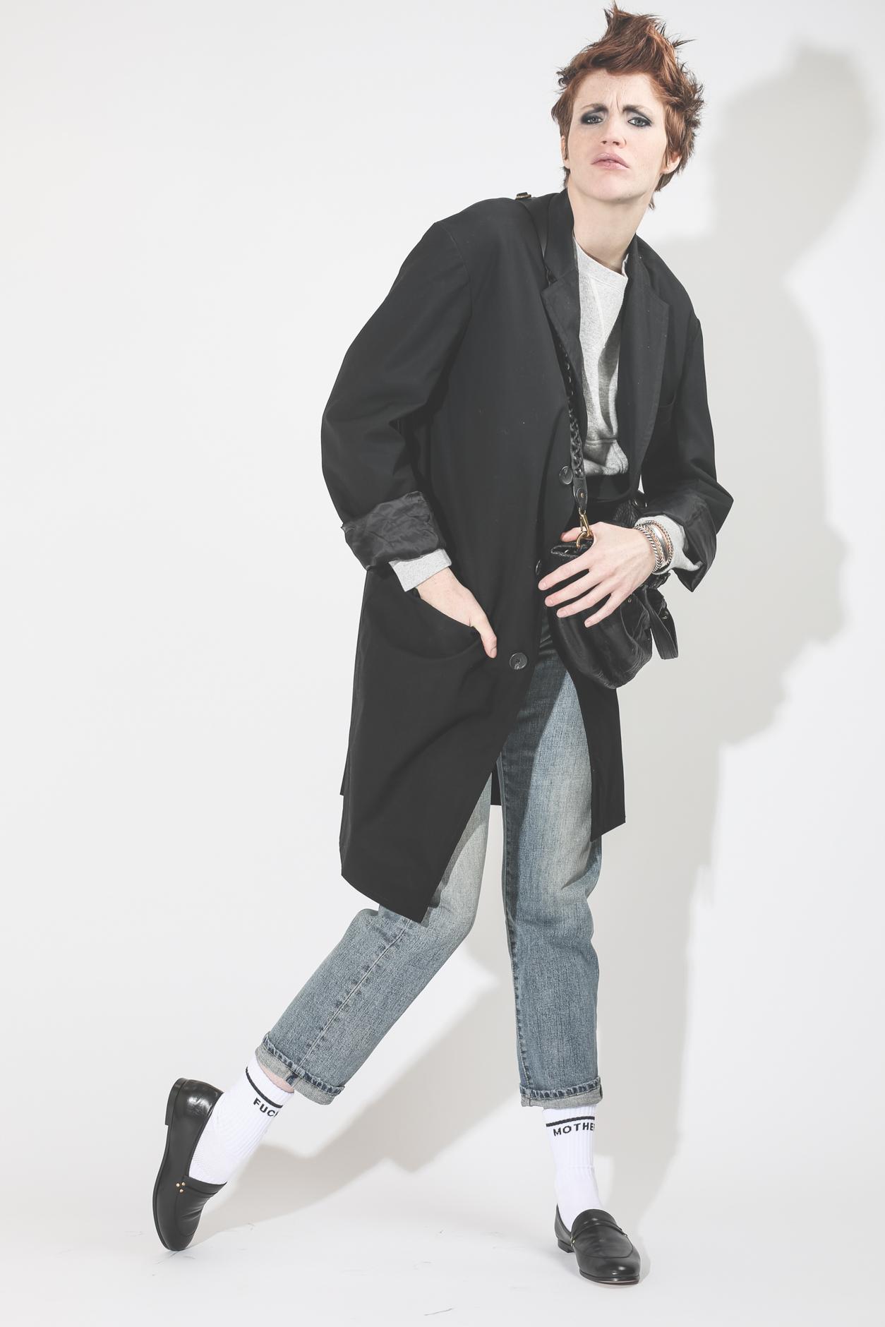 R13 Denim Pré-Collection Stove Pipe - Corey Indigo  