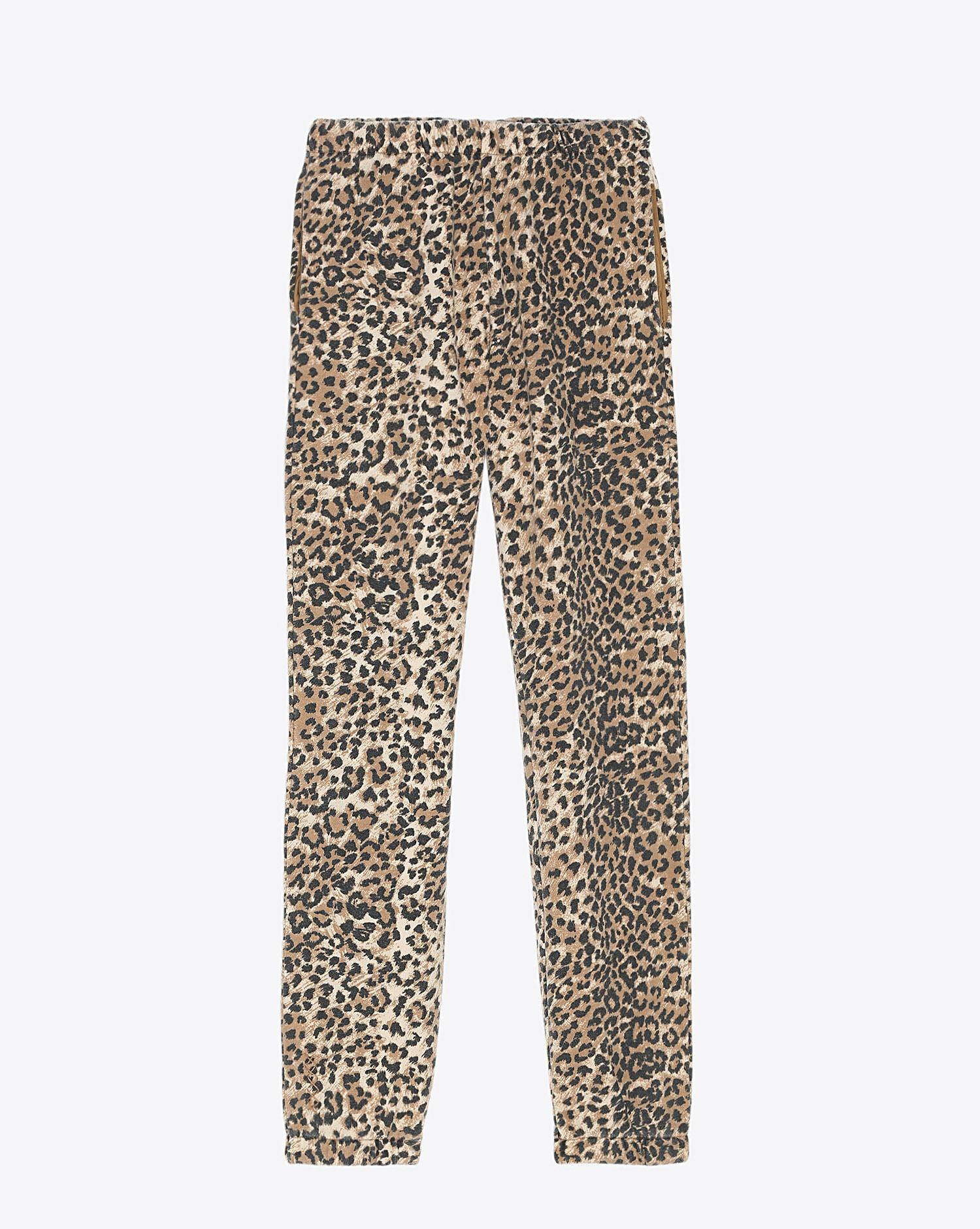 Leopard jogger store