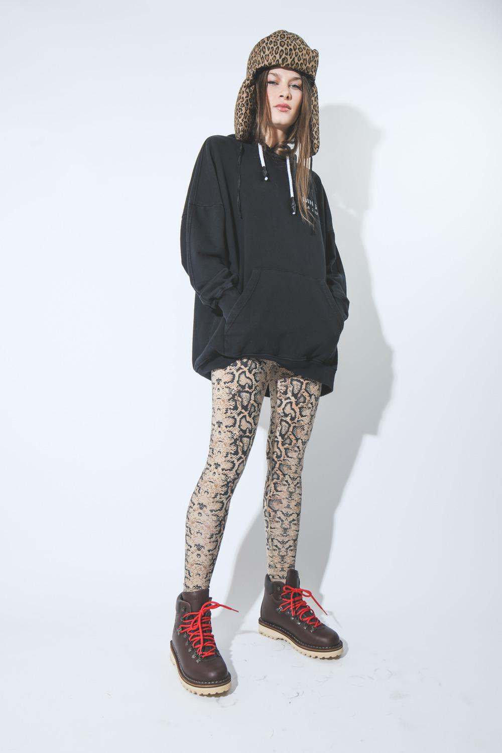 Ragdoll LA Leggings Brown Python  