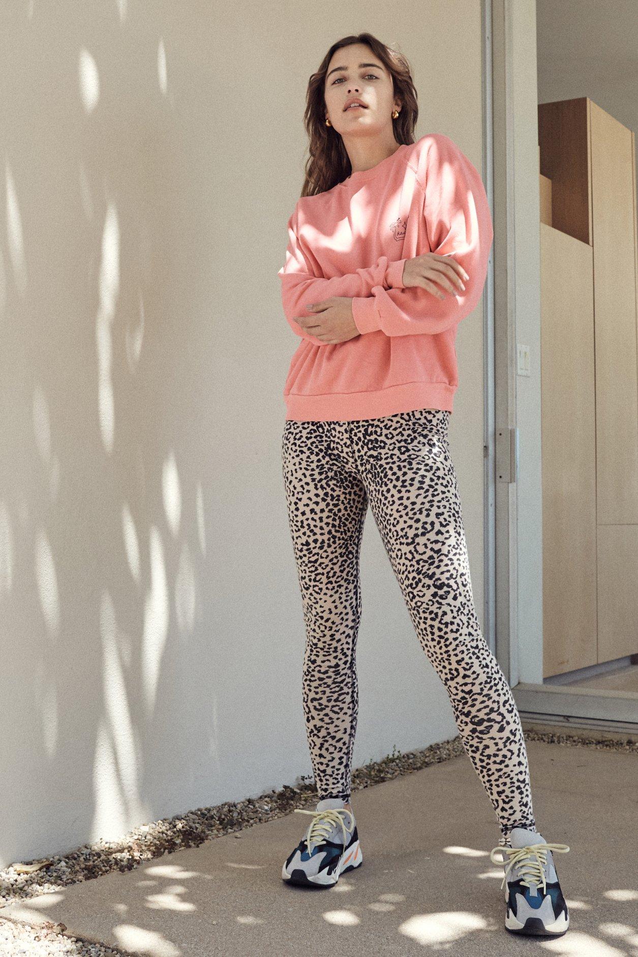 Ragdoll LA Leggings Pink Leopard   