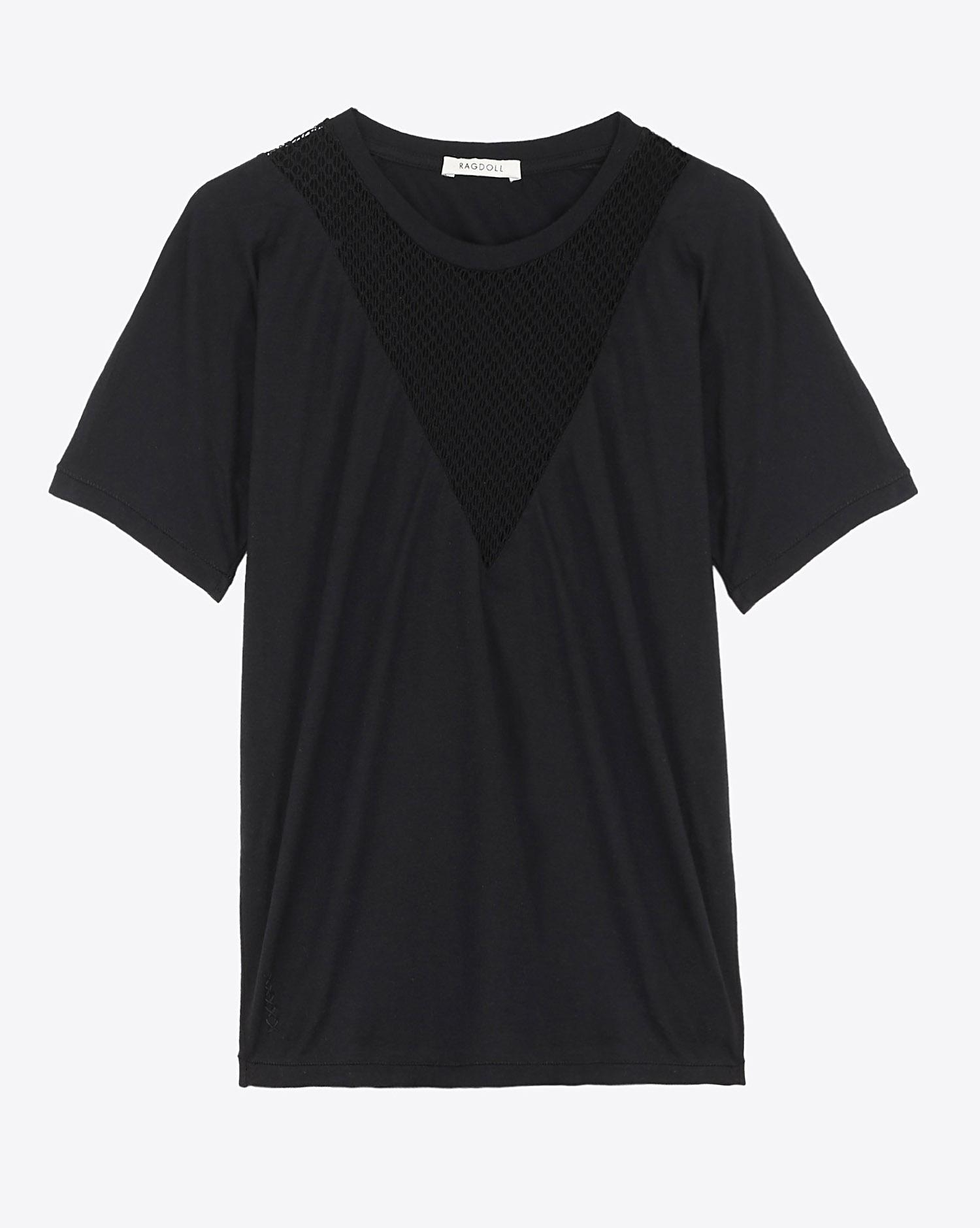 Ragdoll LA Mesh Tee - Black  