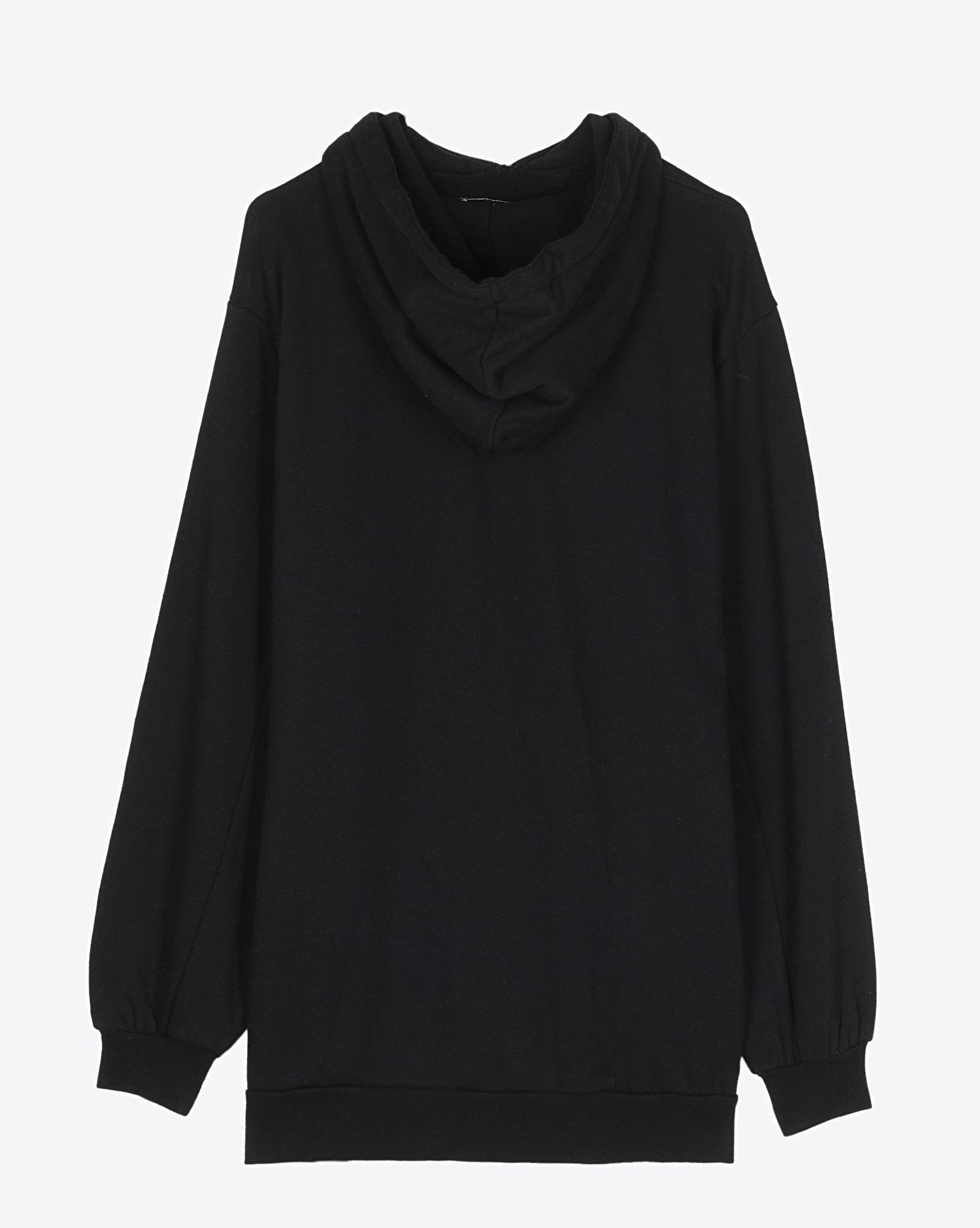 Ragdoll LA Super Oversized Hoodie - Black  