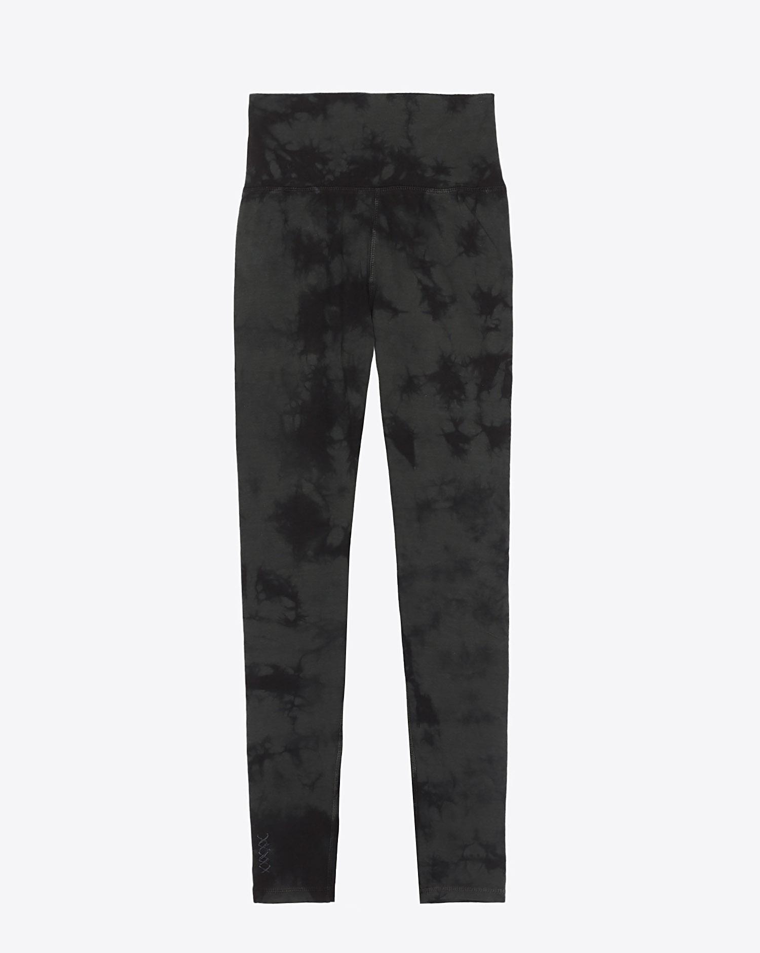 Ragdoll LA Tie Dye Leggings Green Tie Dye  