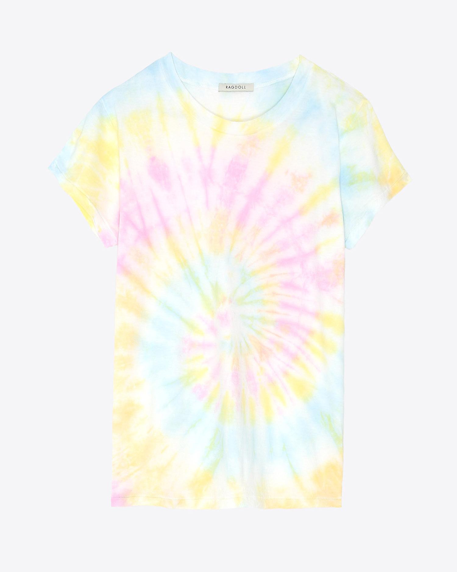 Ragdoll LA Tie Dye Tee - Pastel  