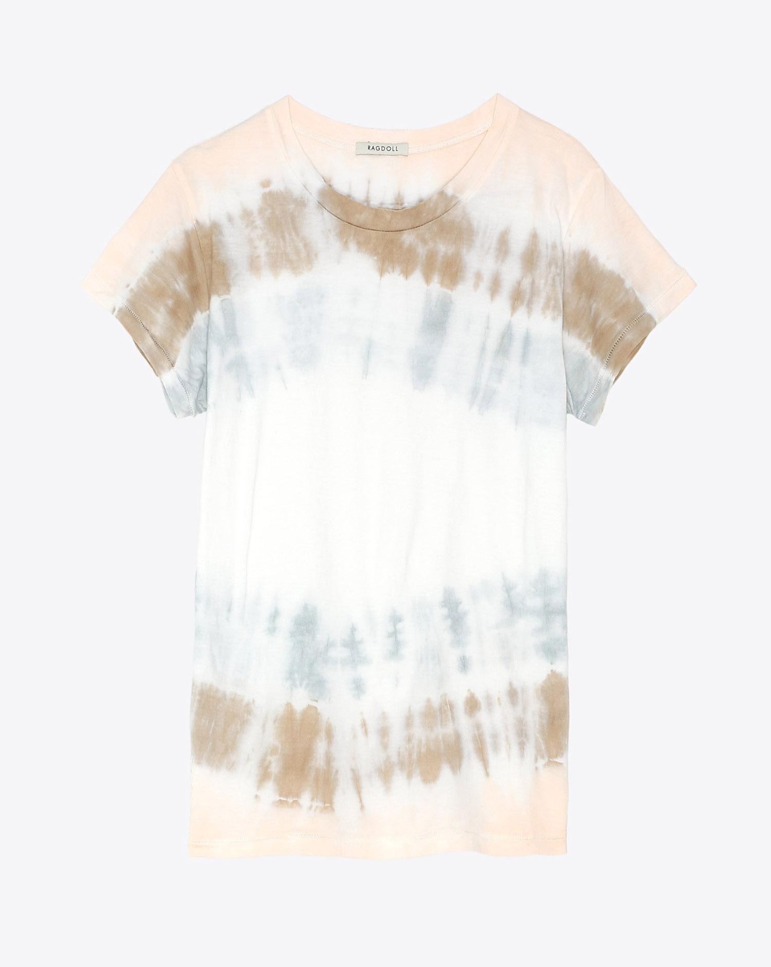 Ragdoll LA Tie Dye Vintage Tee - Rainbow Tie Dye  